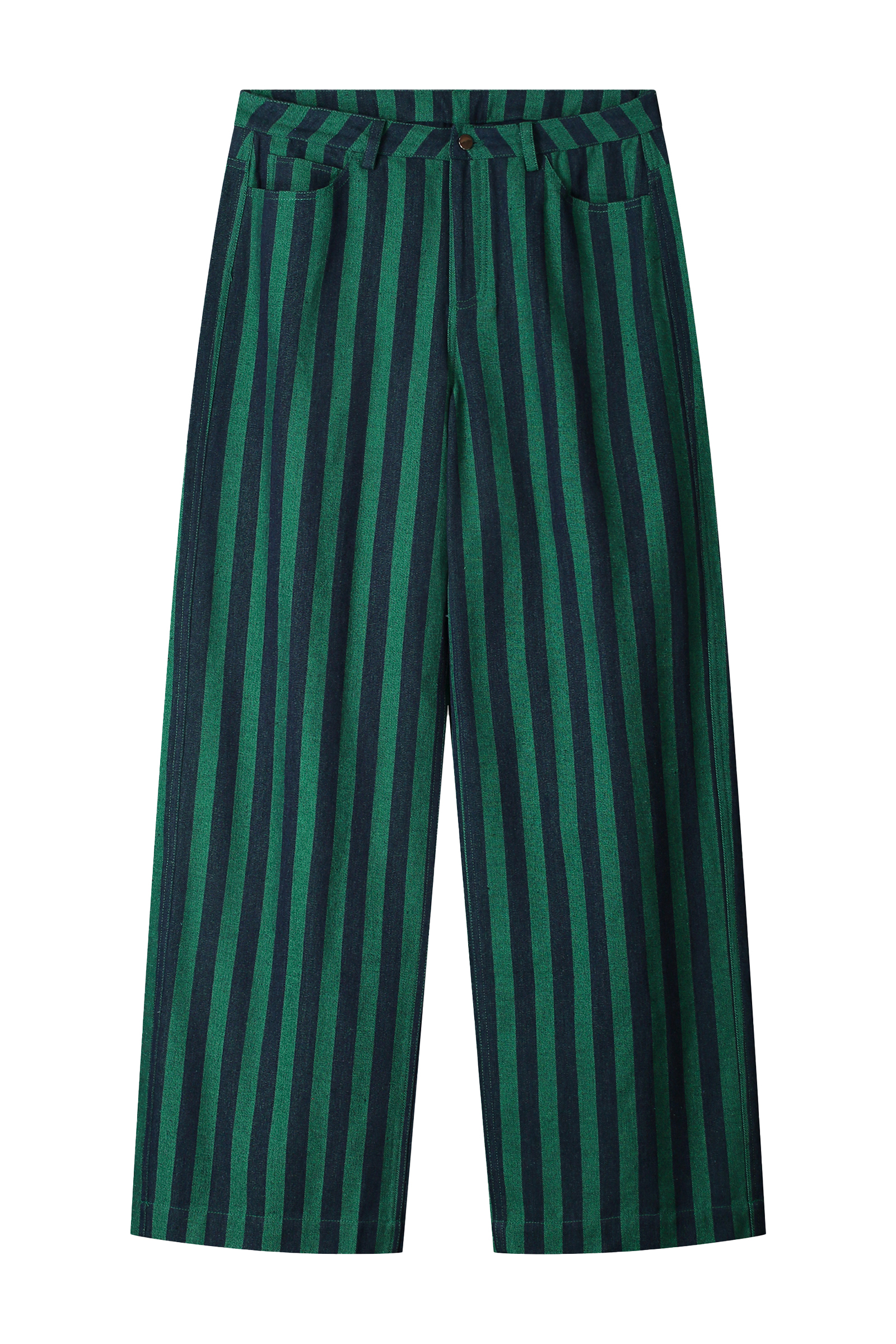 Dames jeans groen
