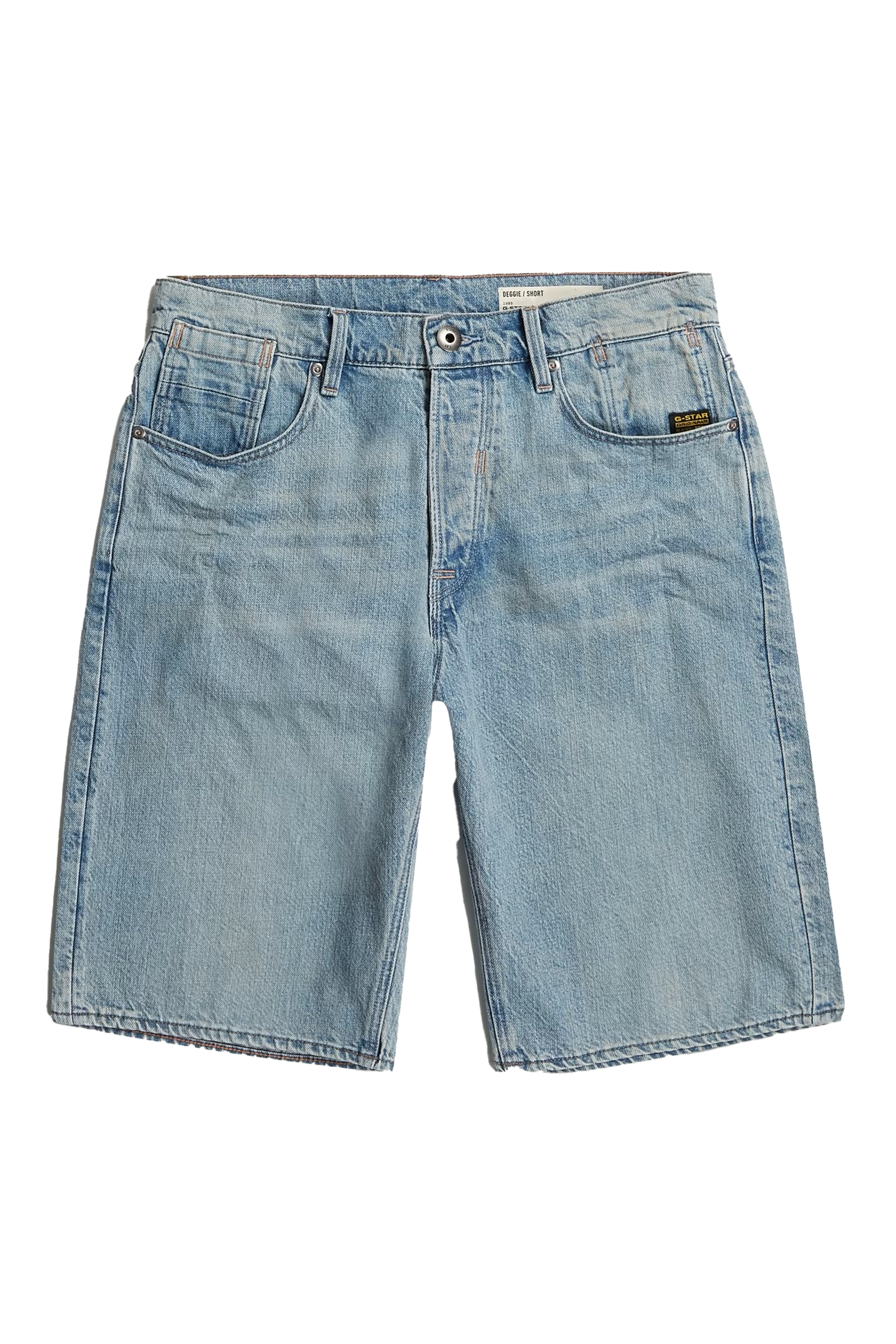 Heren short blauw