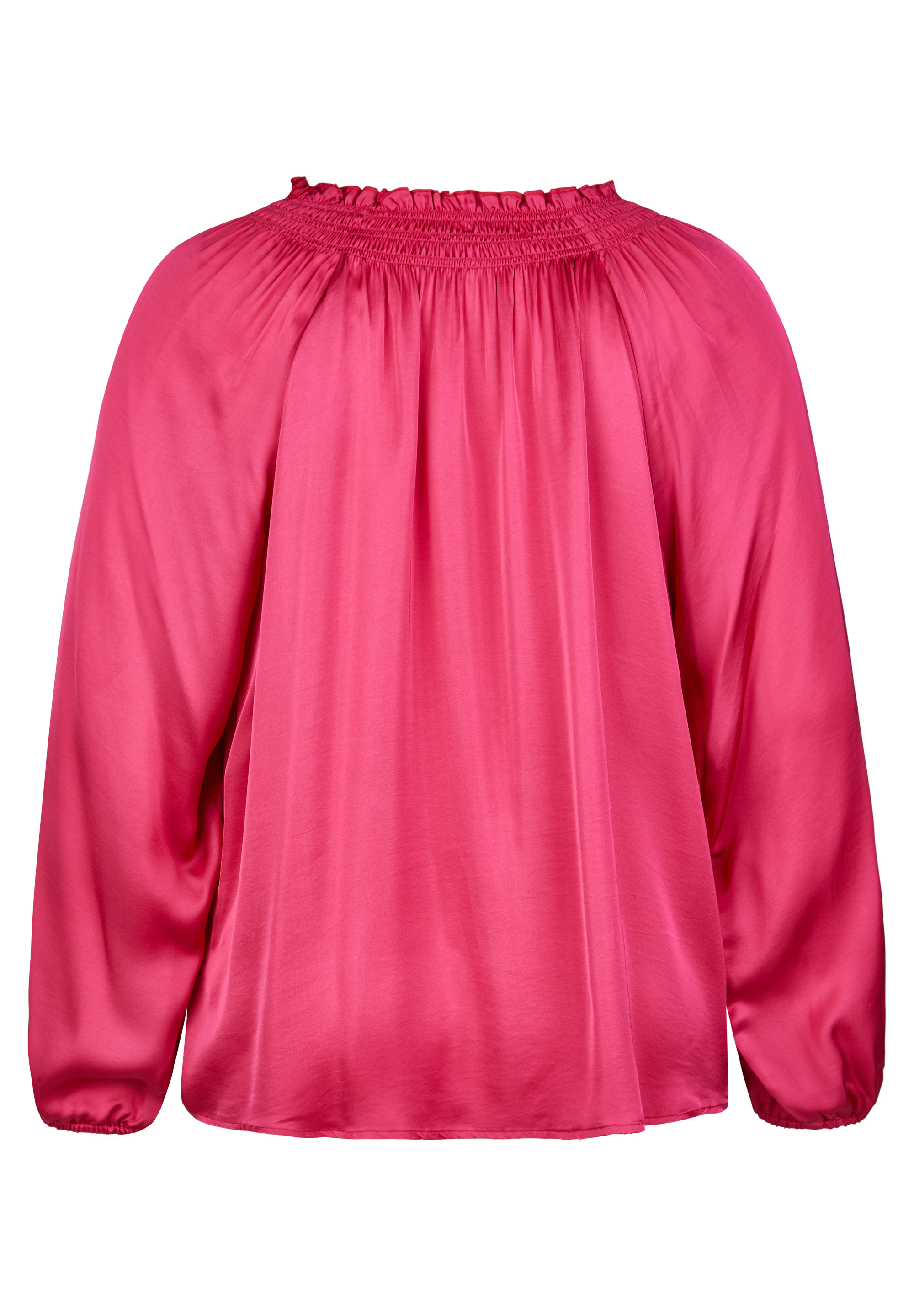Dames blouse lange mouw paars