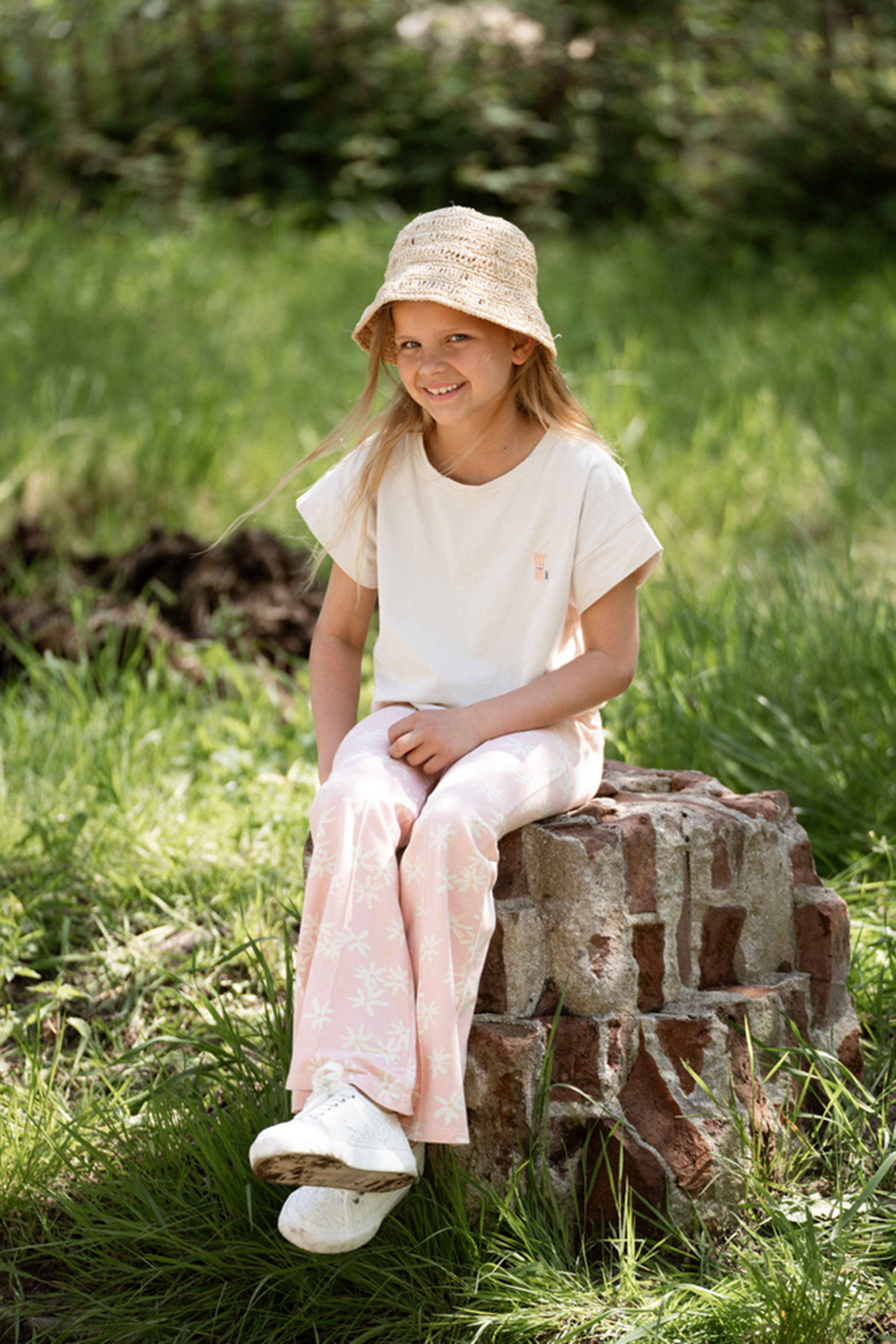 House Of Jamie Flared pants Rose-1 2