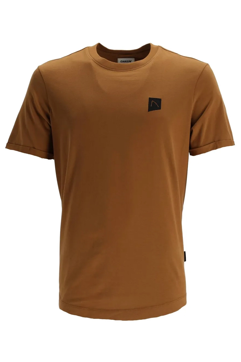 Chasin' T-SHIRT SS r-neck MID BROWN 1