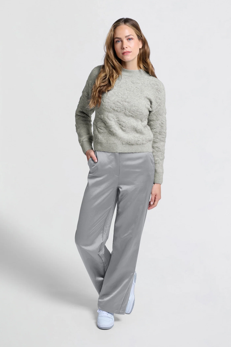 Dames broek grijs