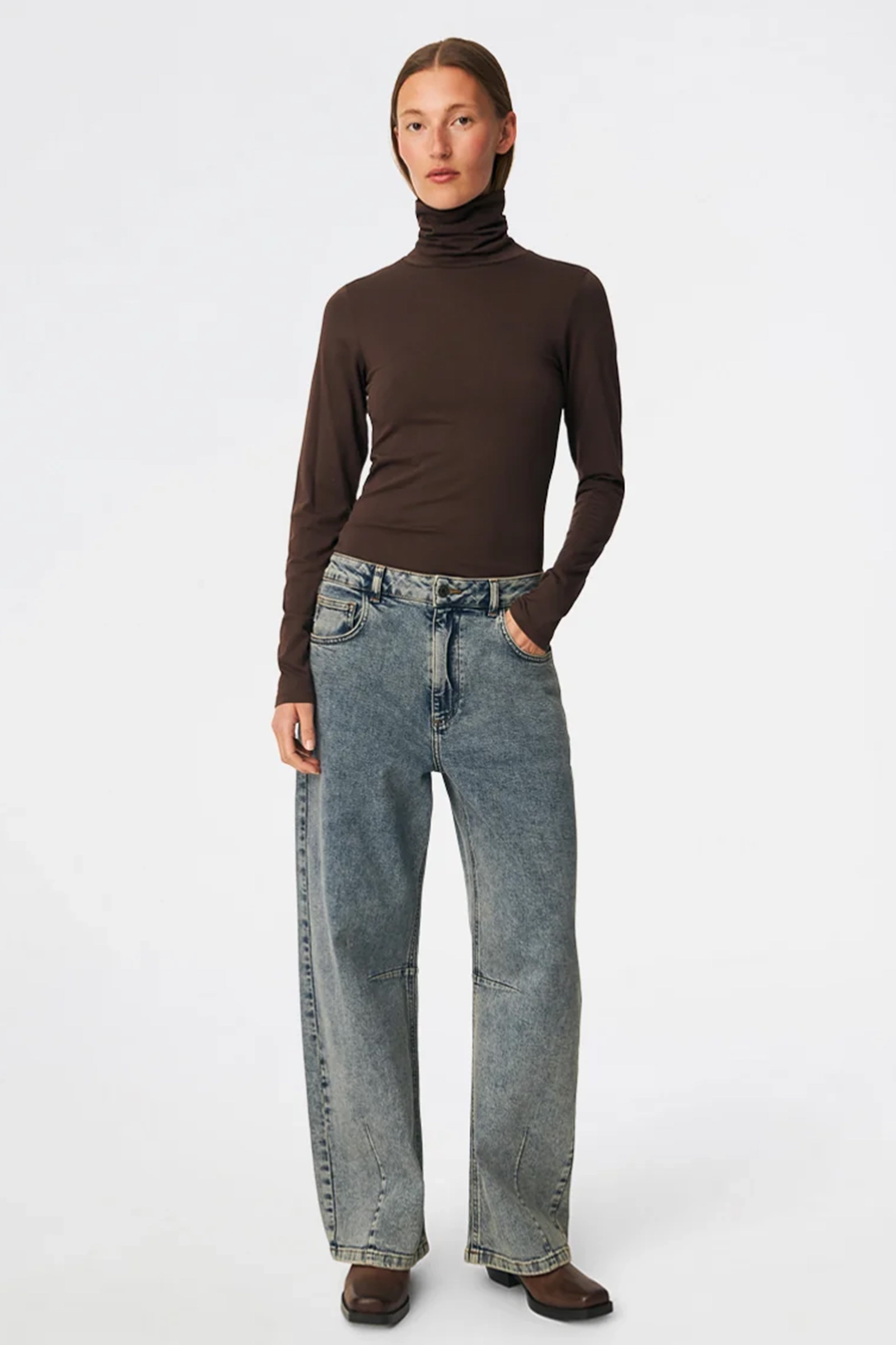 Dames jeans blauw