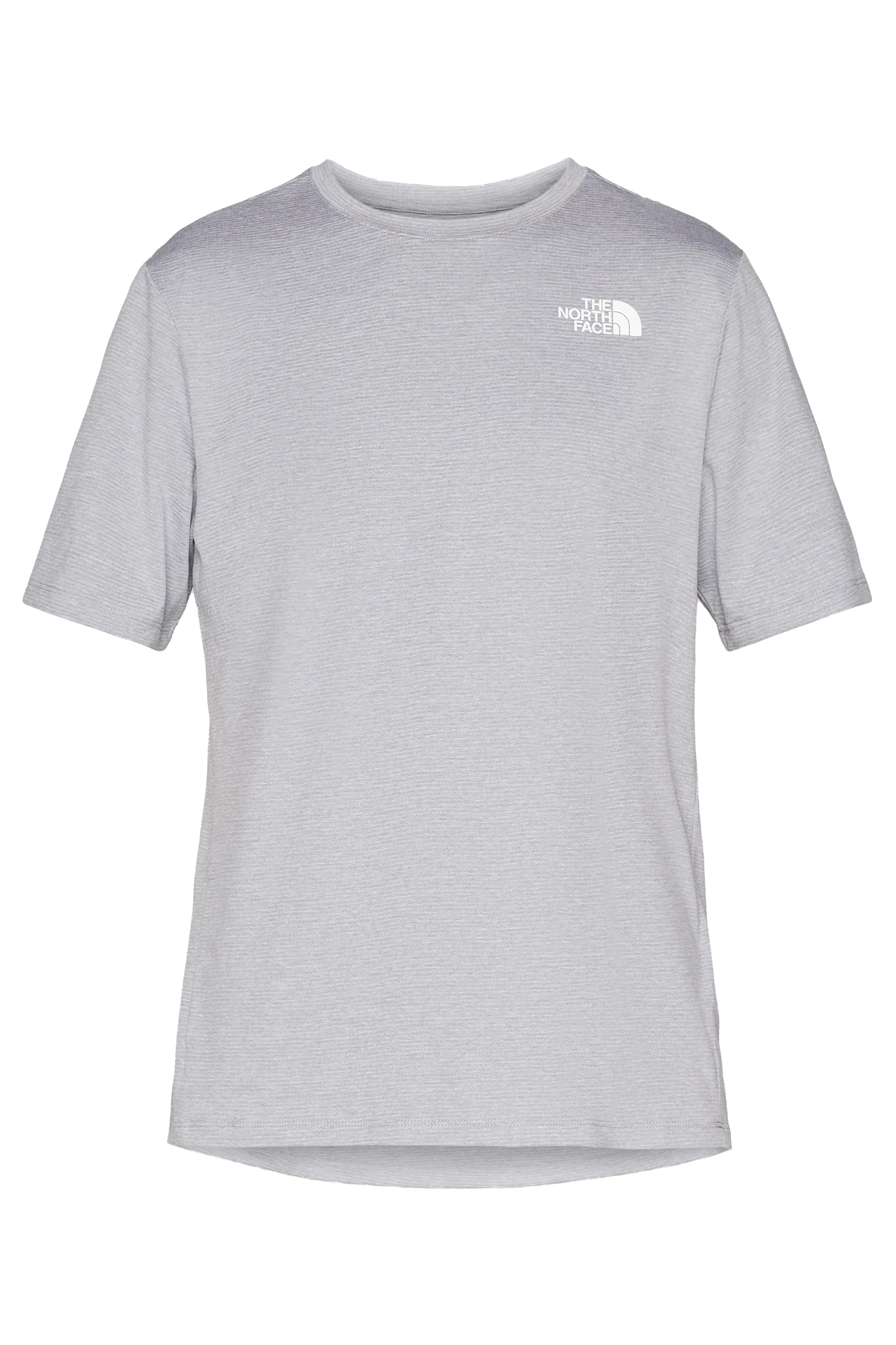 Casual heren t-shirt km grijs