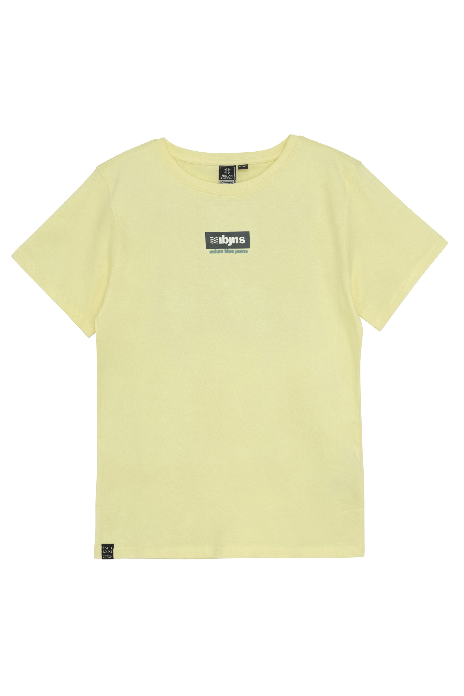 Jongens t-shirt korte mouw geel