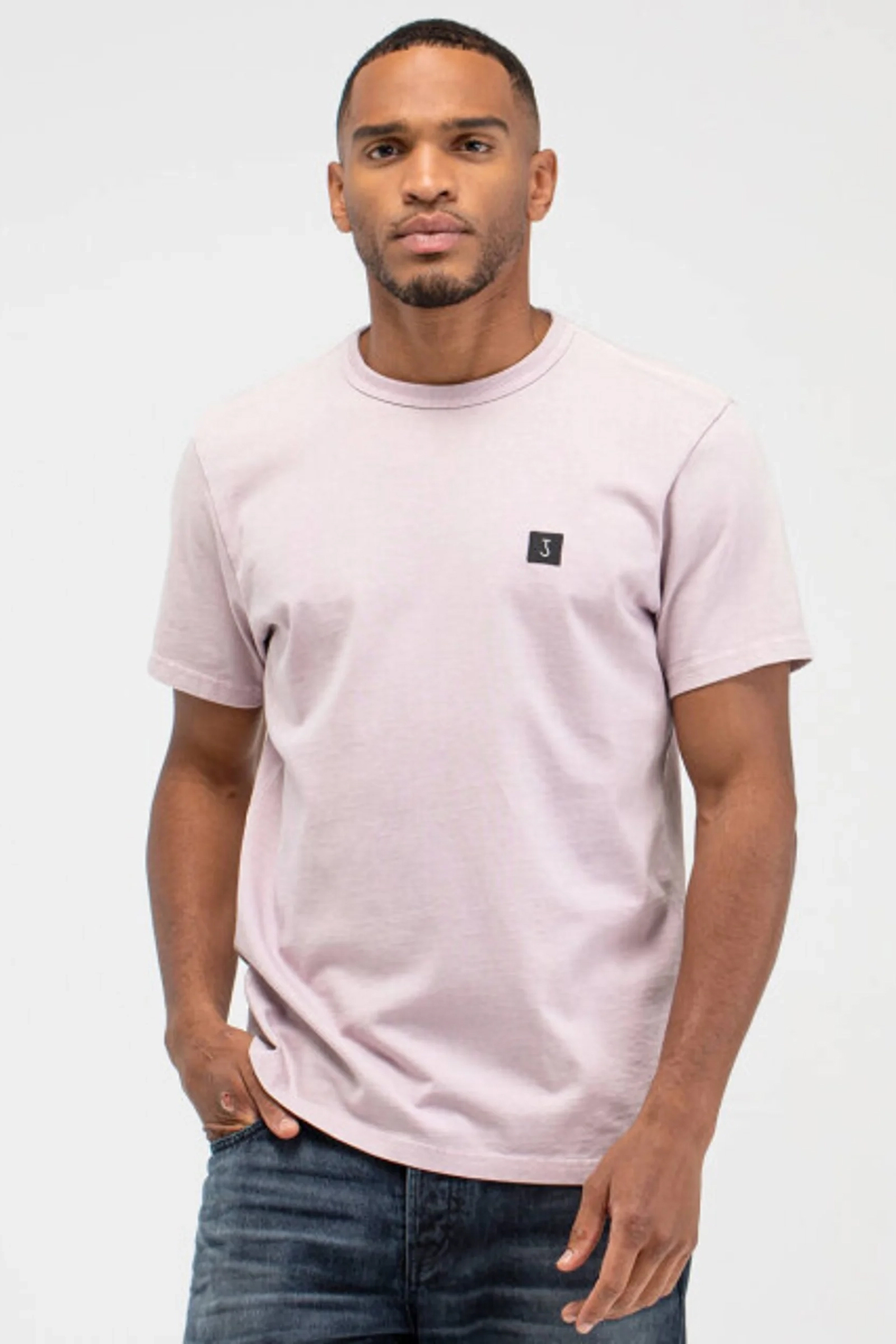 Heren t-shirt kortemouw rose
