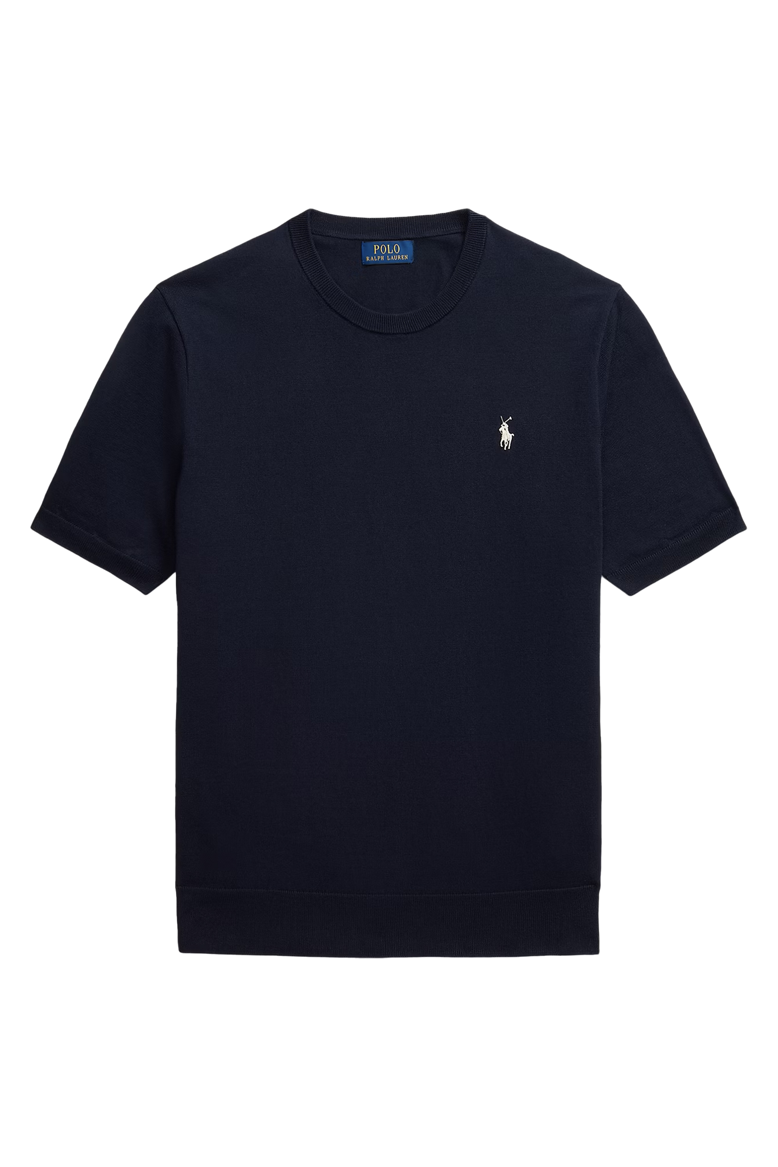 Heren t-shirt kortemouw blauw