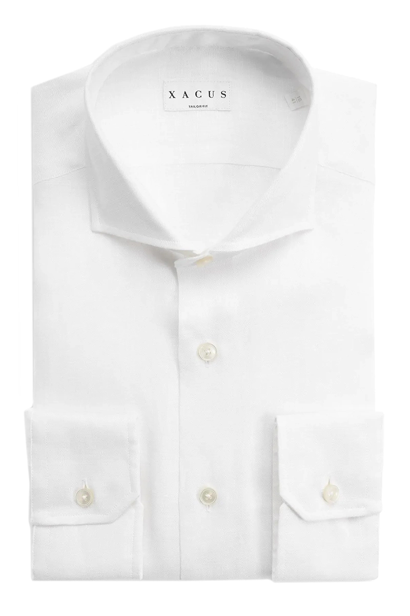 Heren overhemd lm dressual wit