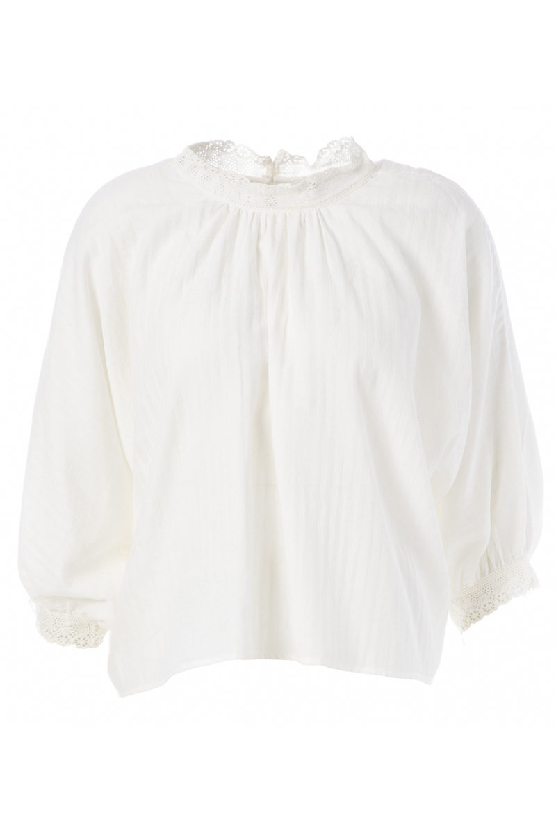 JcSophie Capucine blouse Wit-1 1