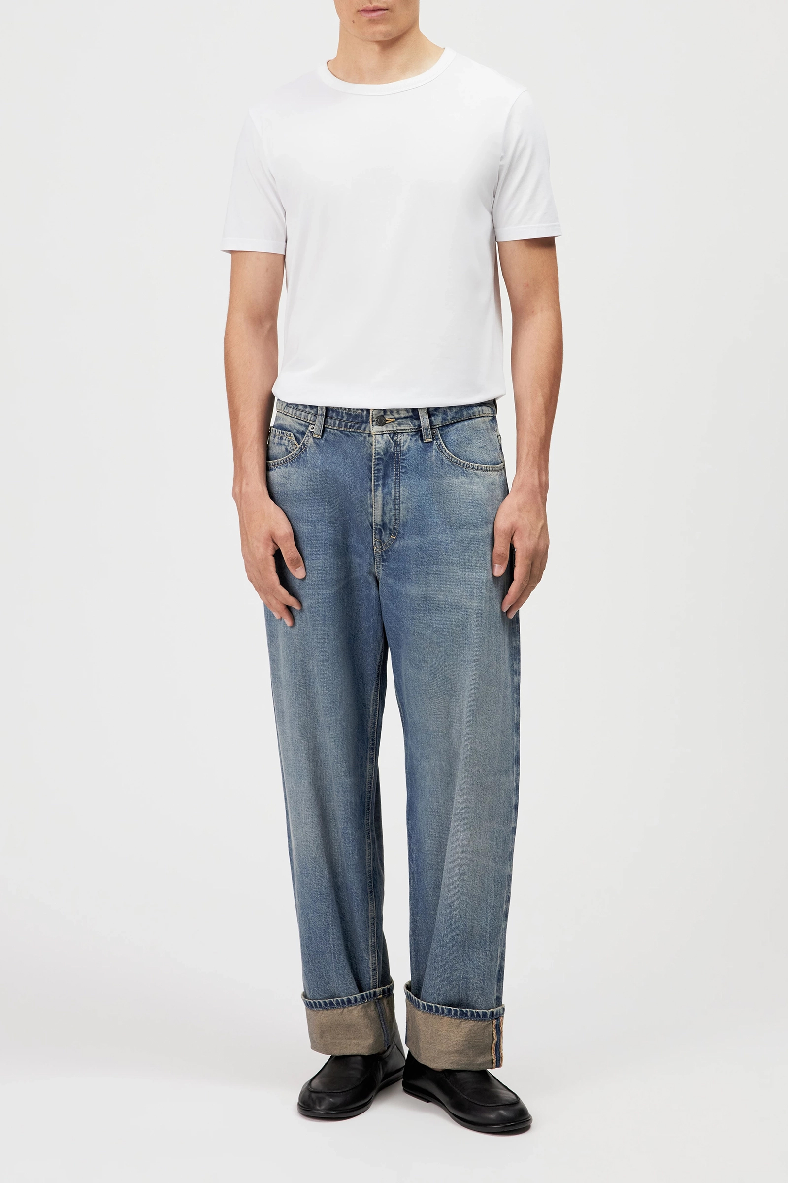 Heren jeans blauw
