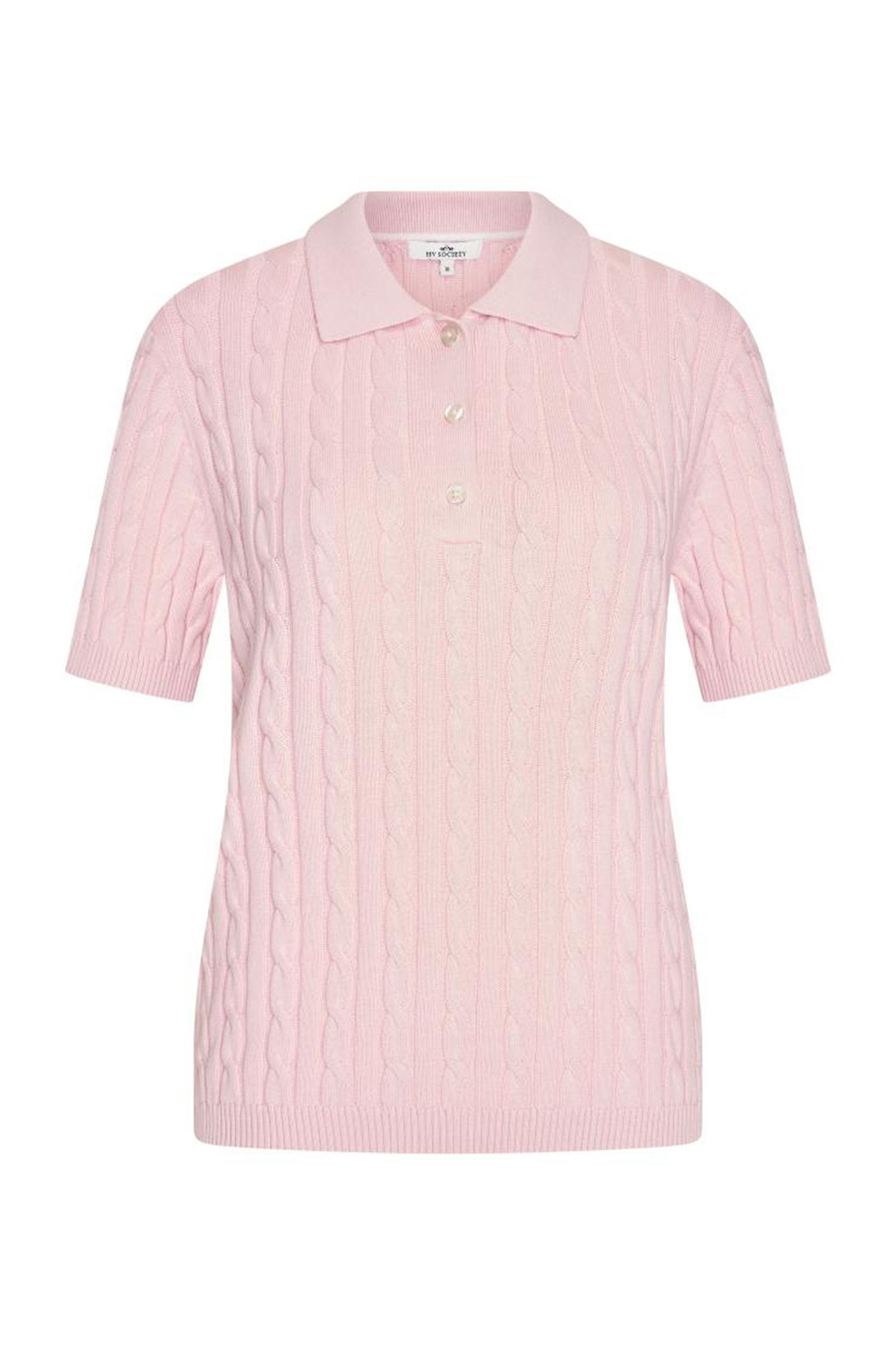 Dames polo rose