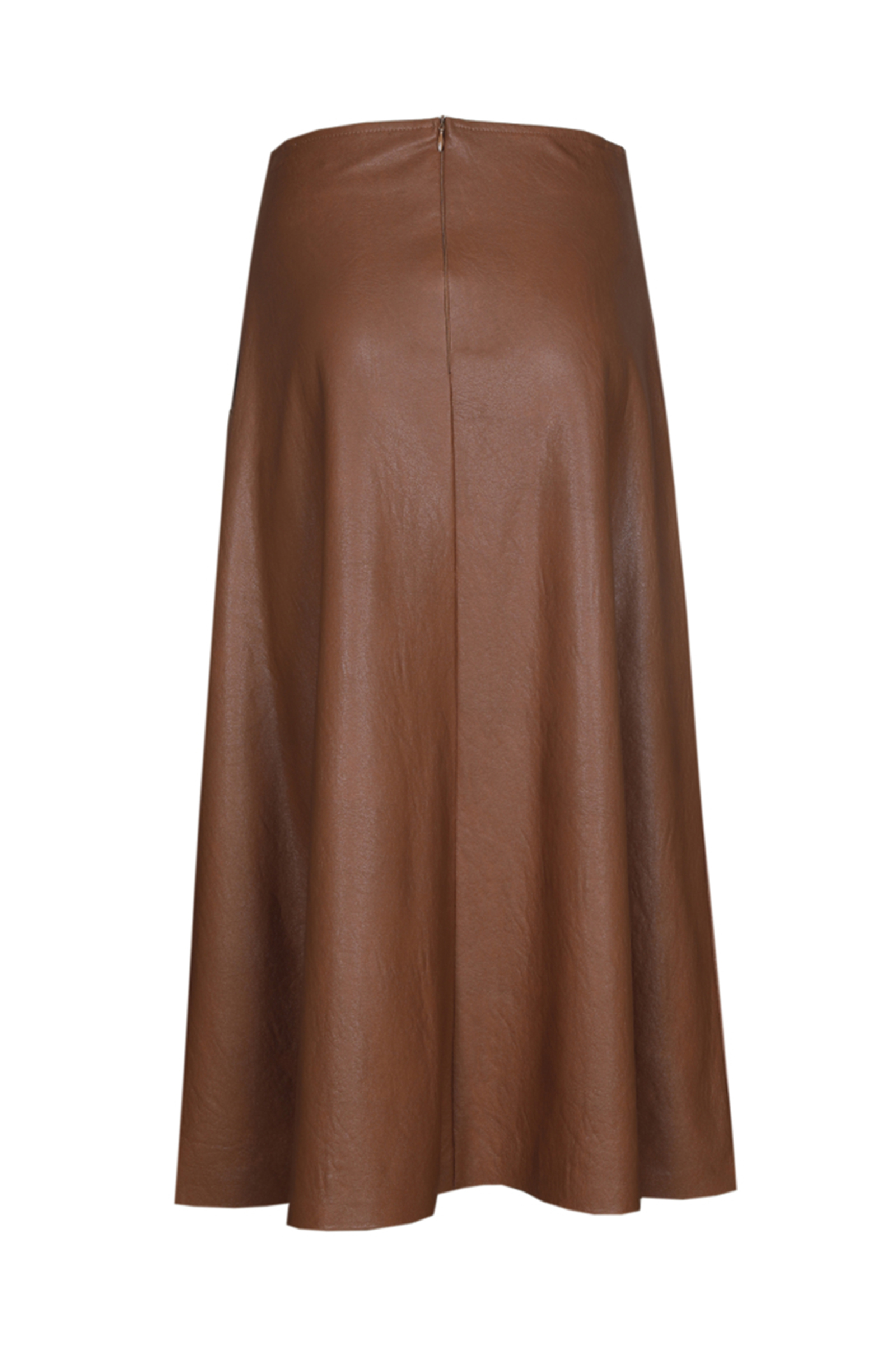Dames rok bruin
