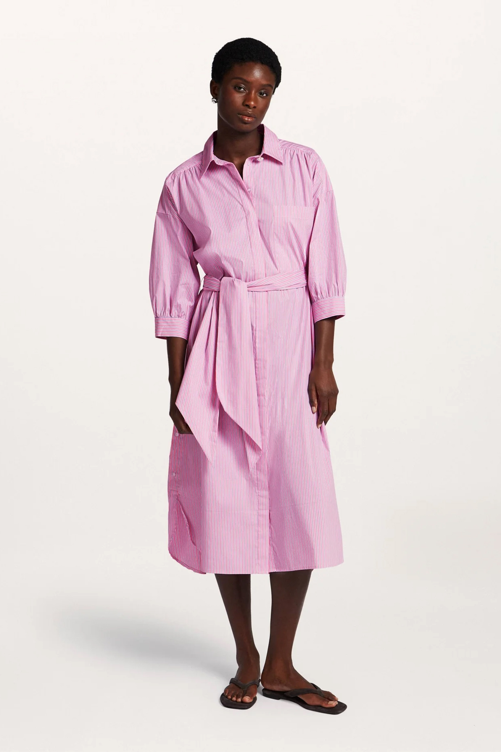 Dames jurk rose