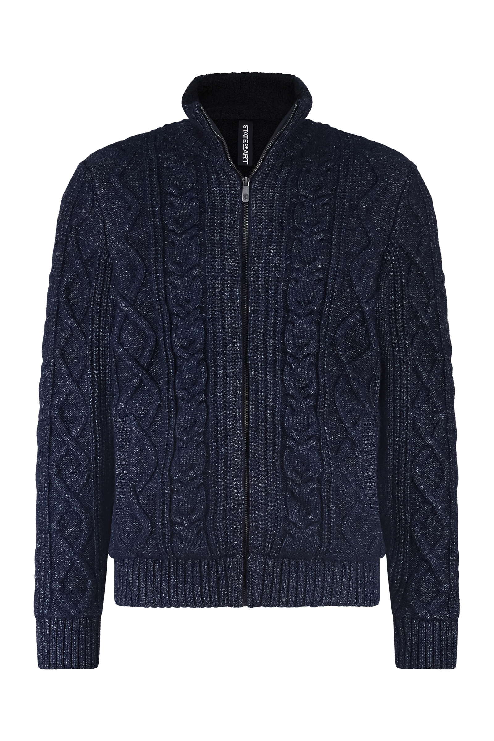 Heren vest blauw