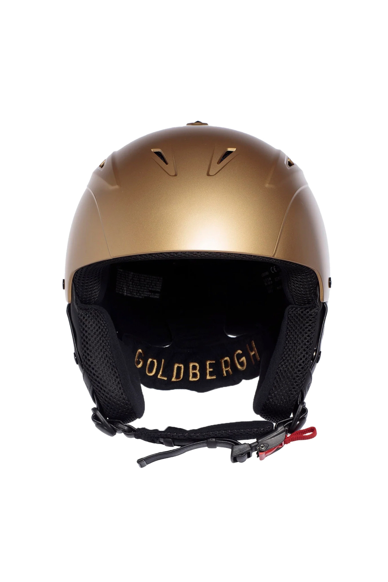 Wintersport helm senior goud