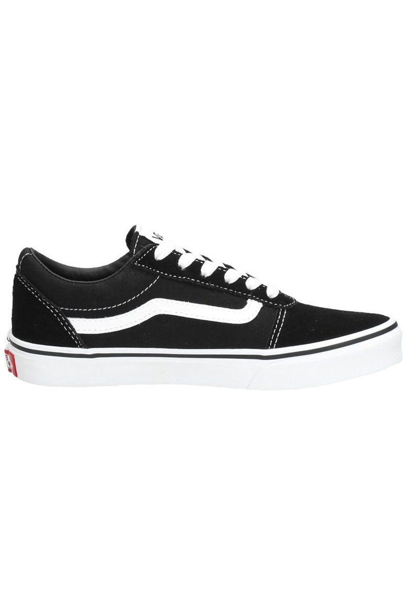 Vans MN WARD (SUEDE CANVAS) BLACK/WHIT Zwart-1 1