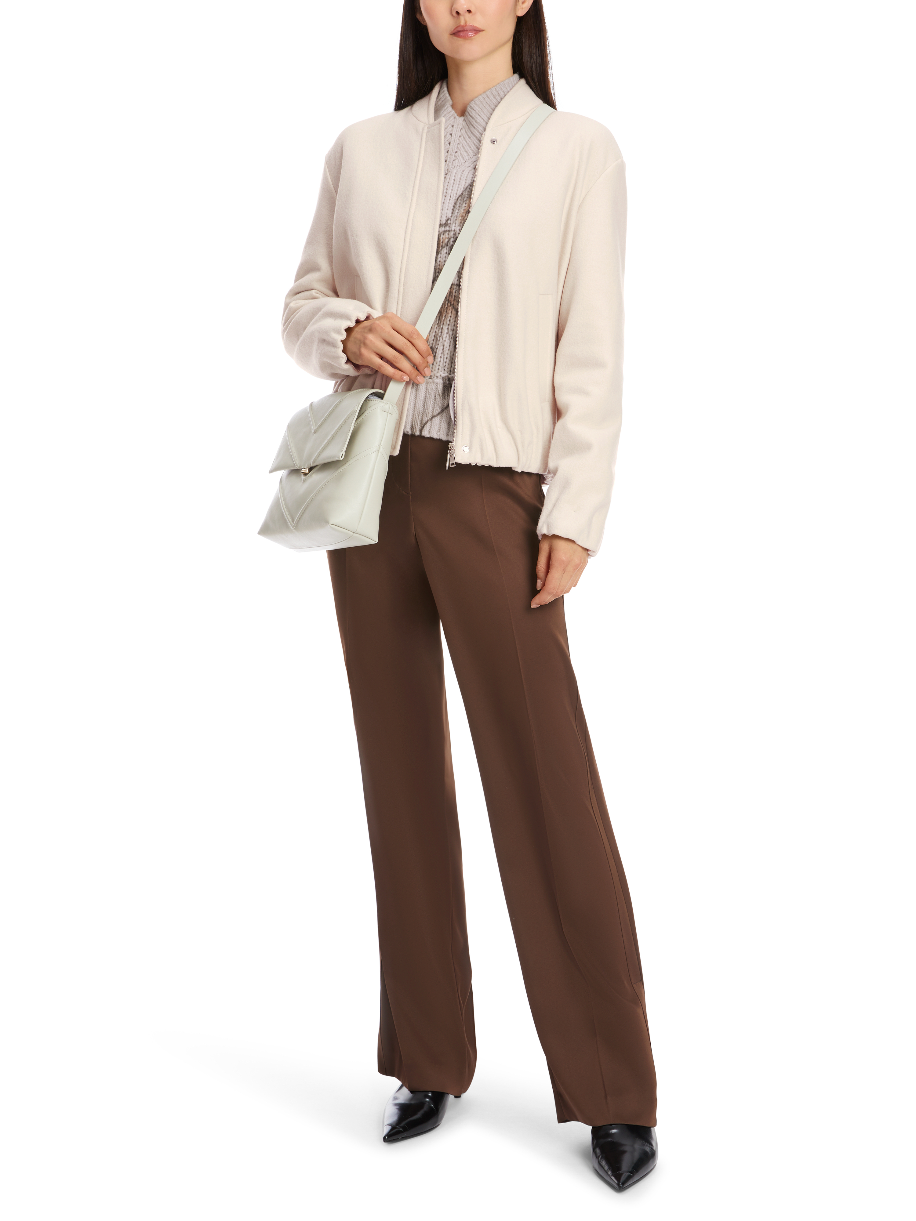 Dames blazer grijs