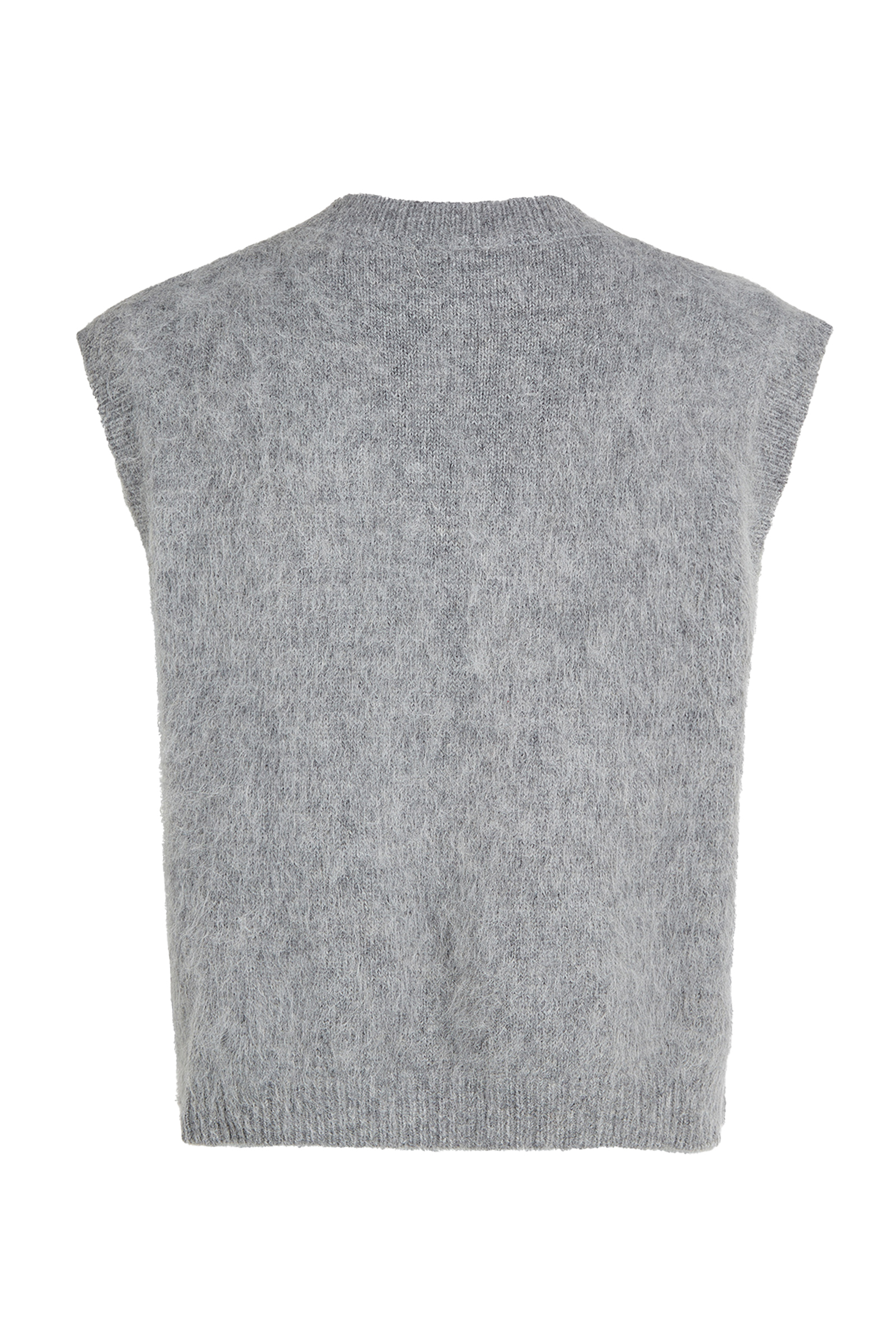 Dames gilet grijs