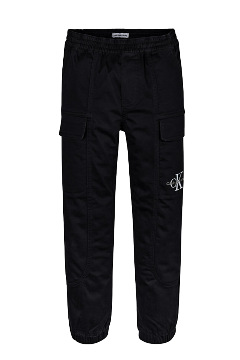 Calvin Klein steen cargo jogger Zwart-1 1