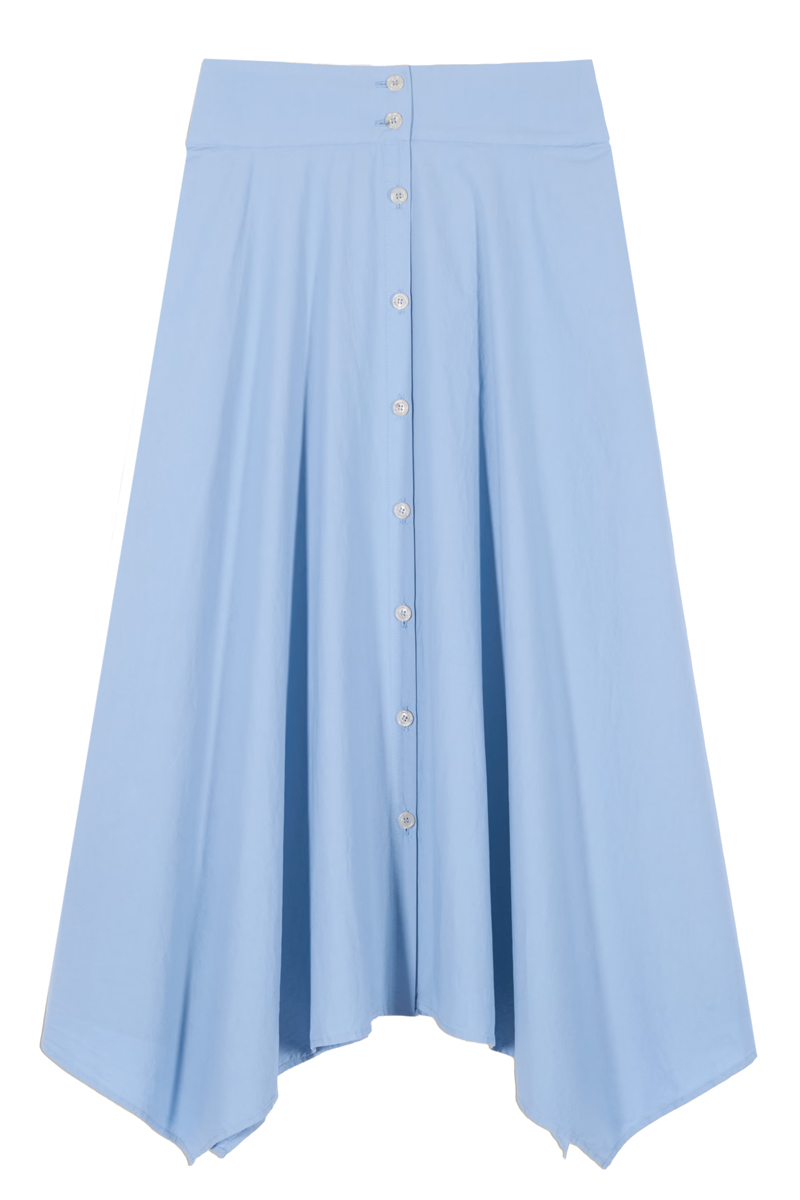 Dames rok blauw