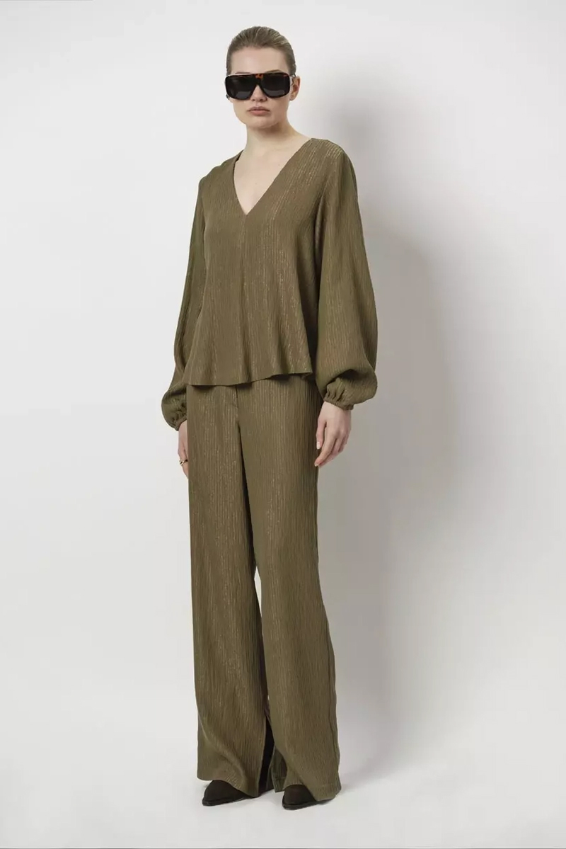 Dames top groen