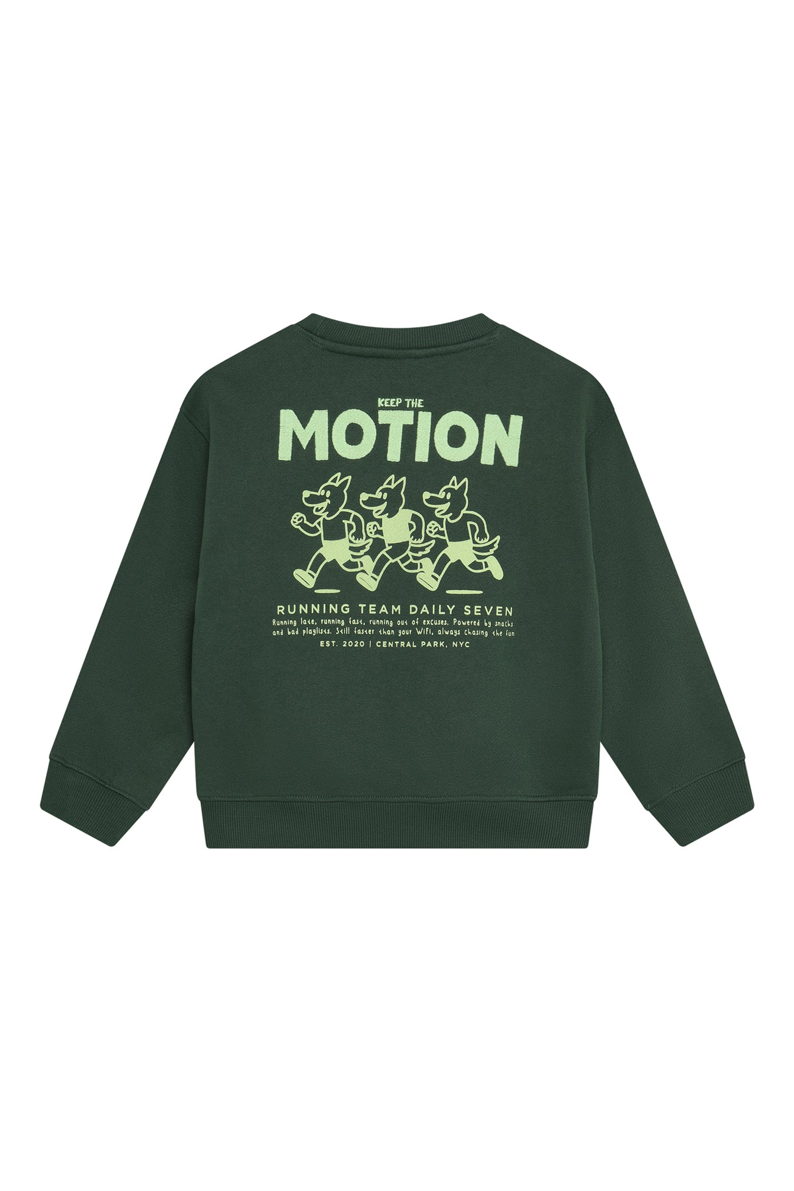 Jongens sweater groen