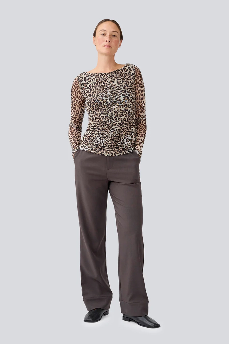 Dames broek grijs