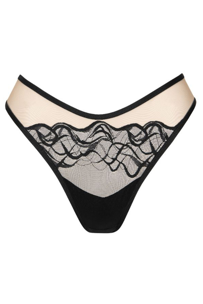 Lisca Lingerie dames string Zwart-1 1