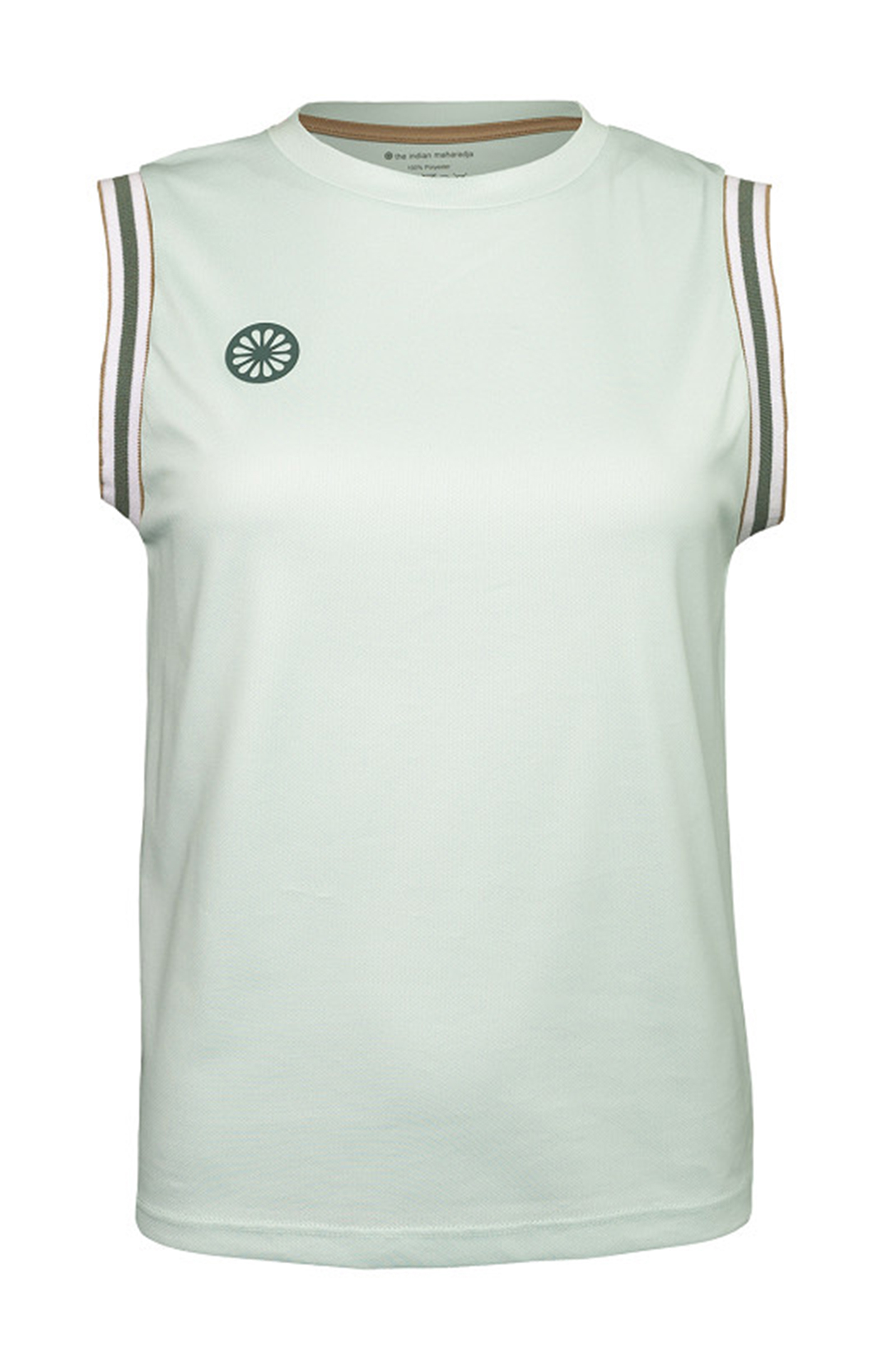 Tennis dames t-shirt km groen