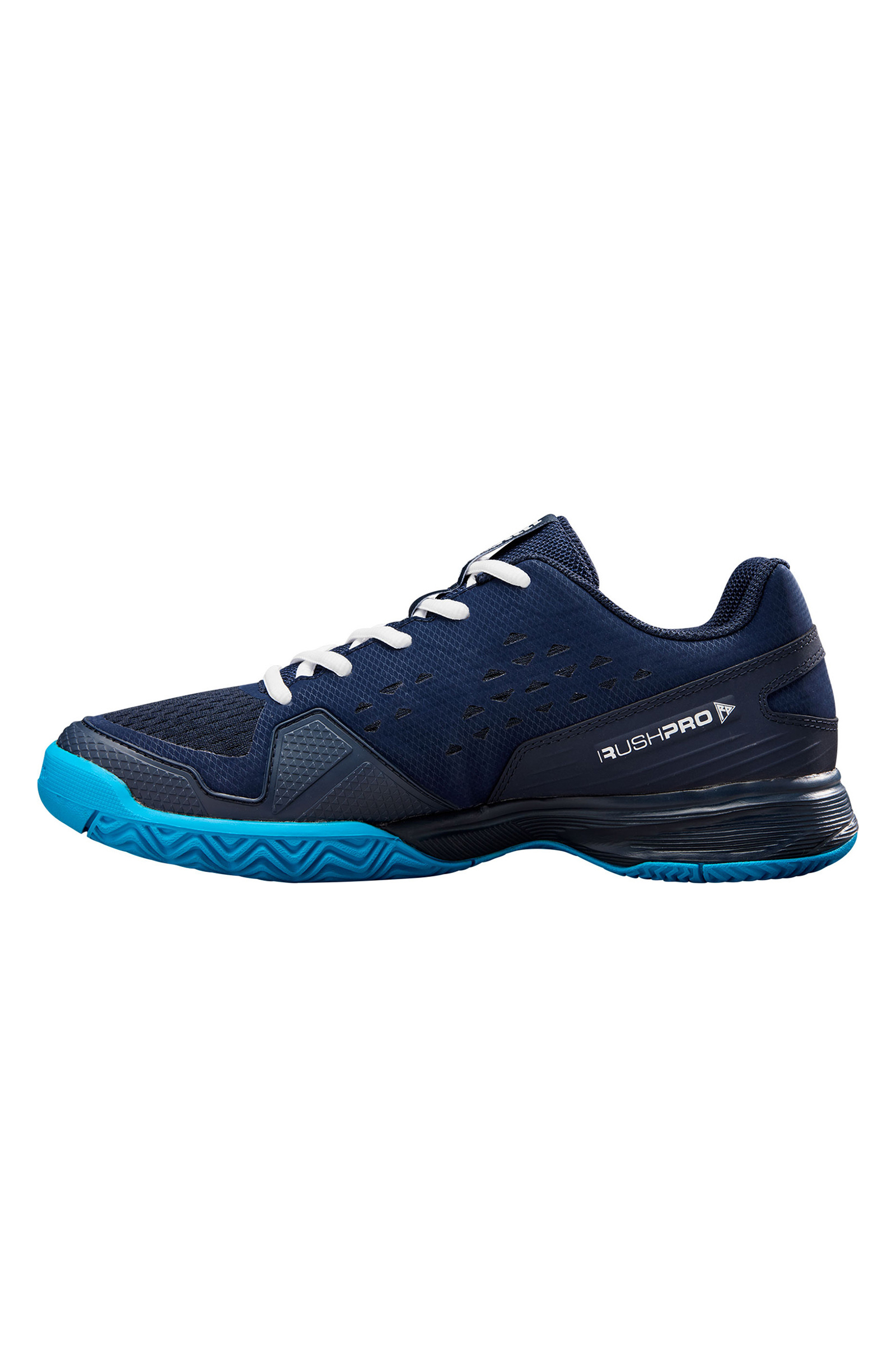 Tennisschoenen gravel jongens blauw