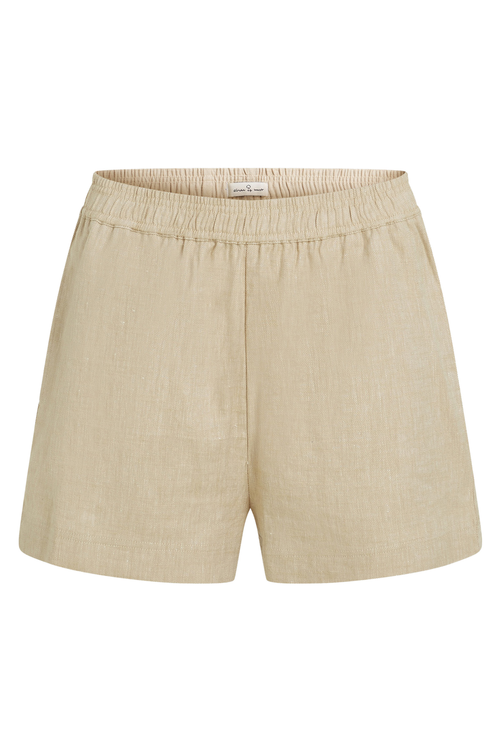 Dames short bruin