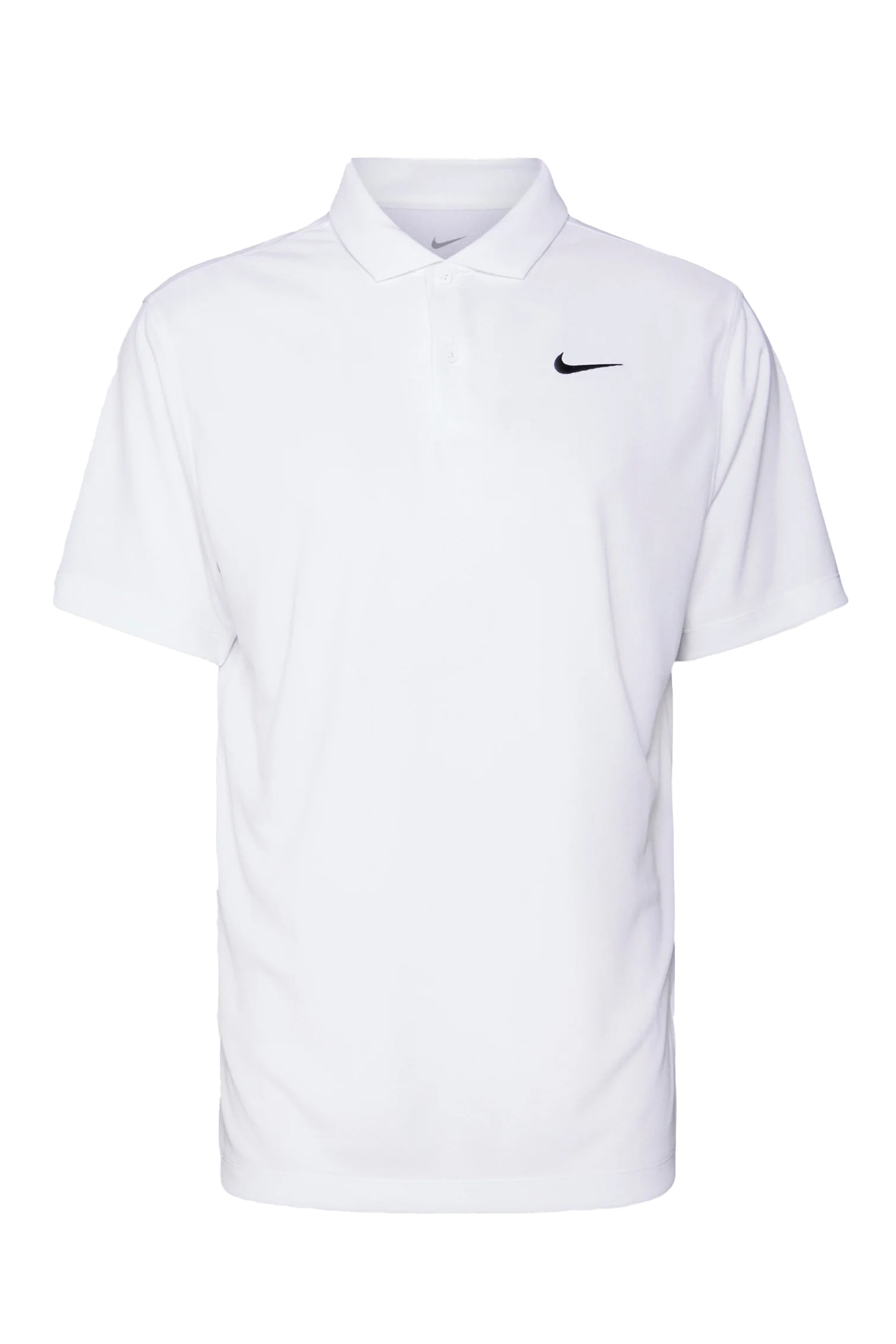 Nike Nikecourt Dri-fit Men's Tennis Polo Wit-Zwart 1