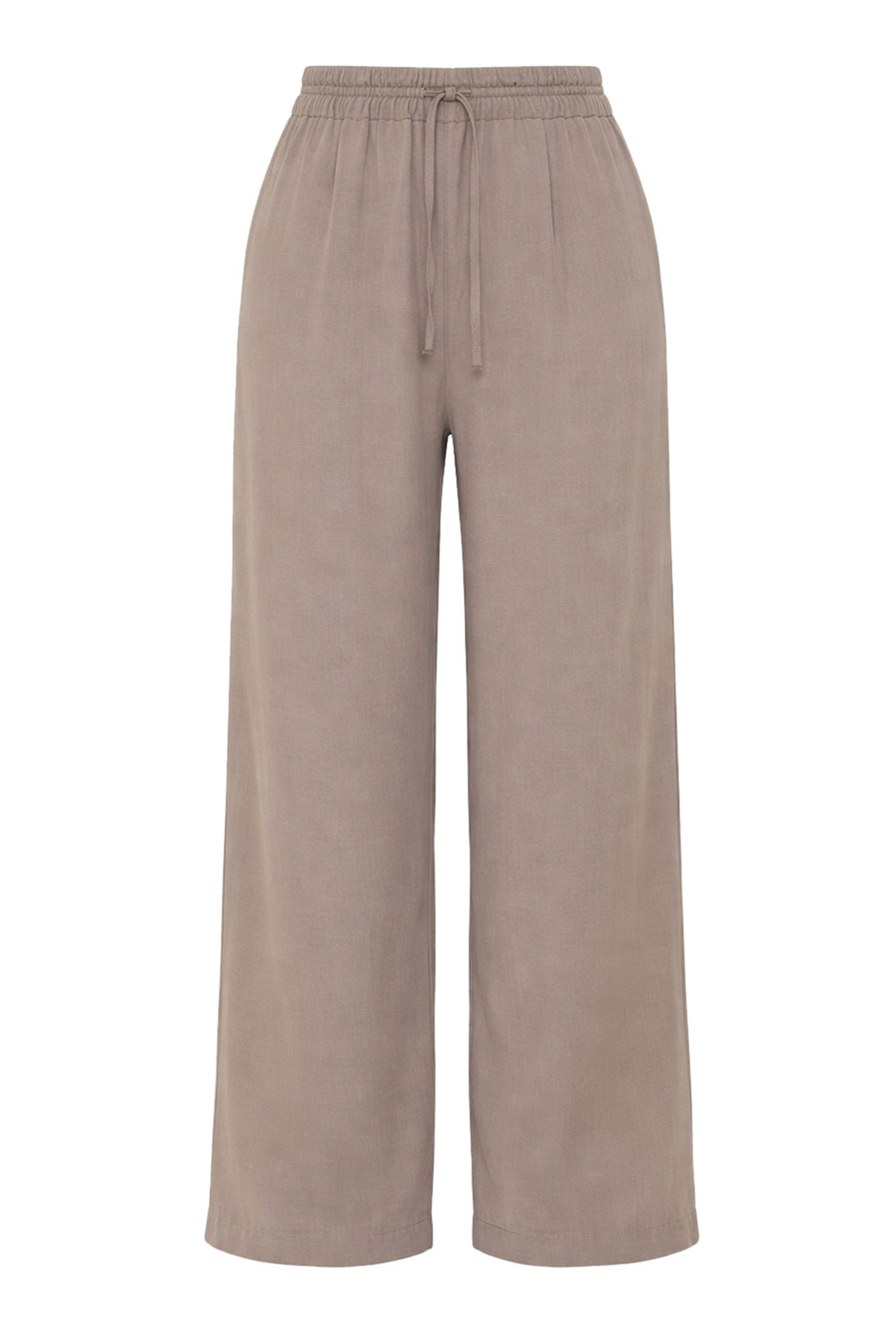 Dames broek bruin