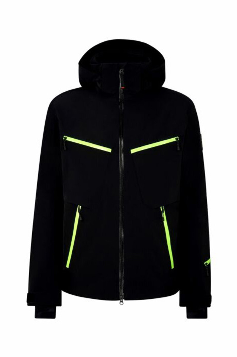 Wintersport heren jack zwart