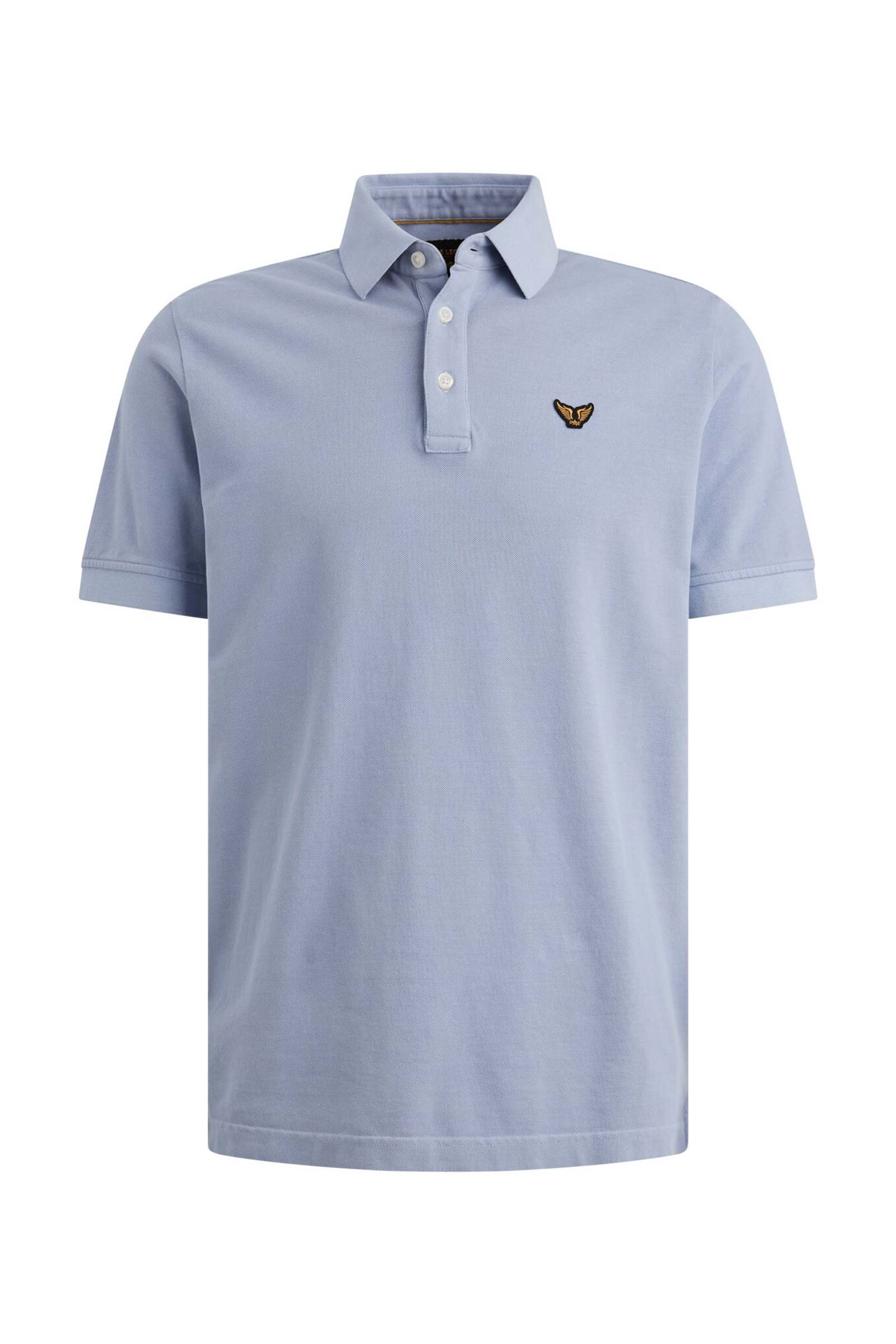 Heren overhemd lm casual blauw