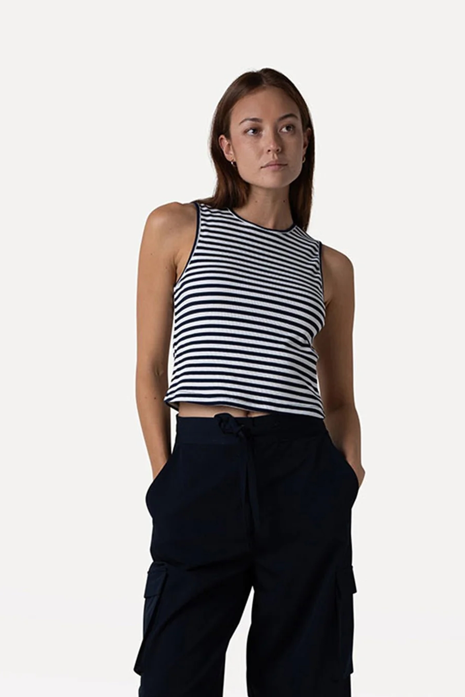 Dames top blauw