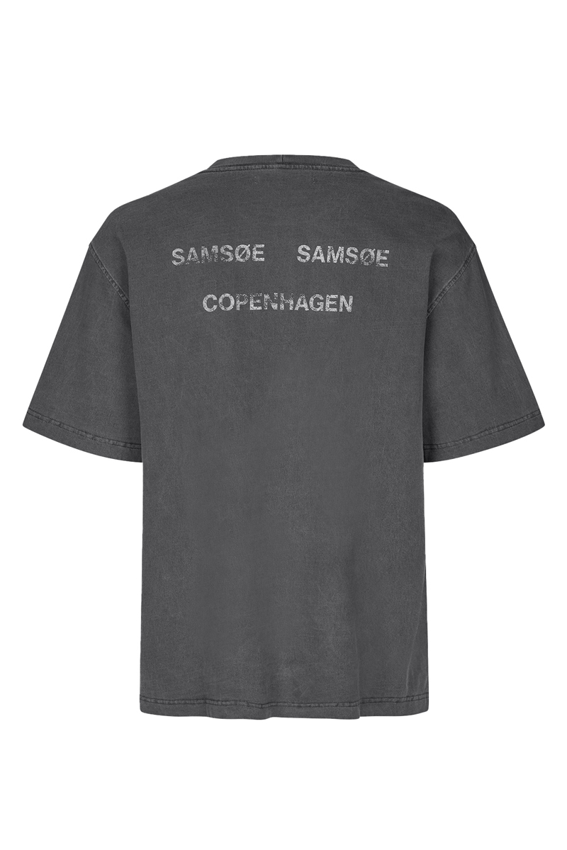 Heren t-shirt kortemouw grijs