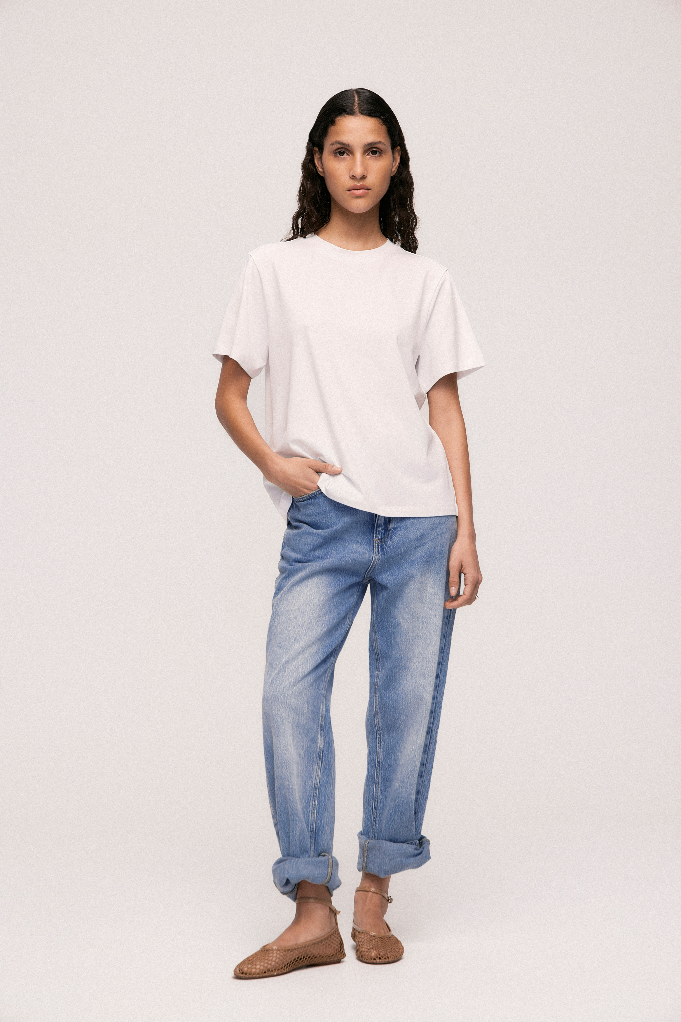 Vila VINORA S/S T-SHIRT - NOOS 275815-Bright White 3
