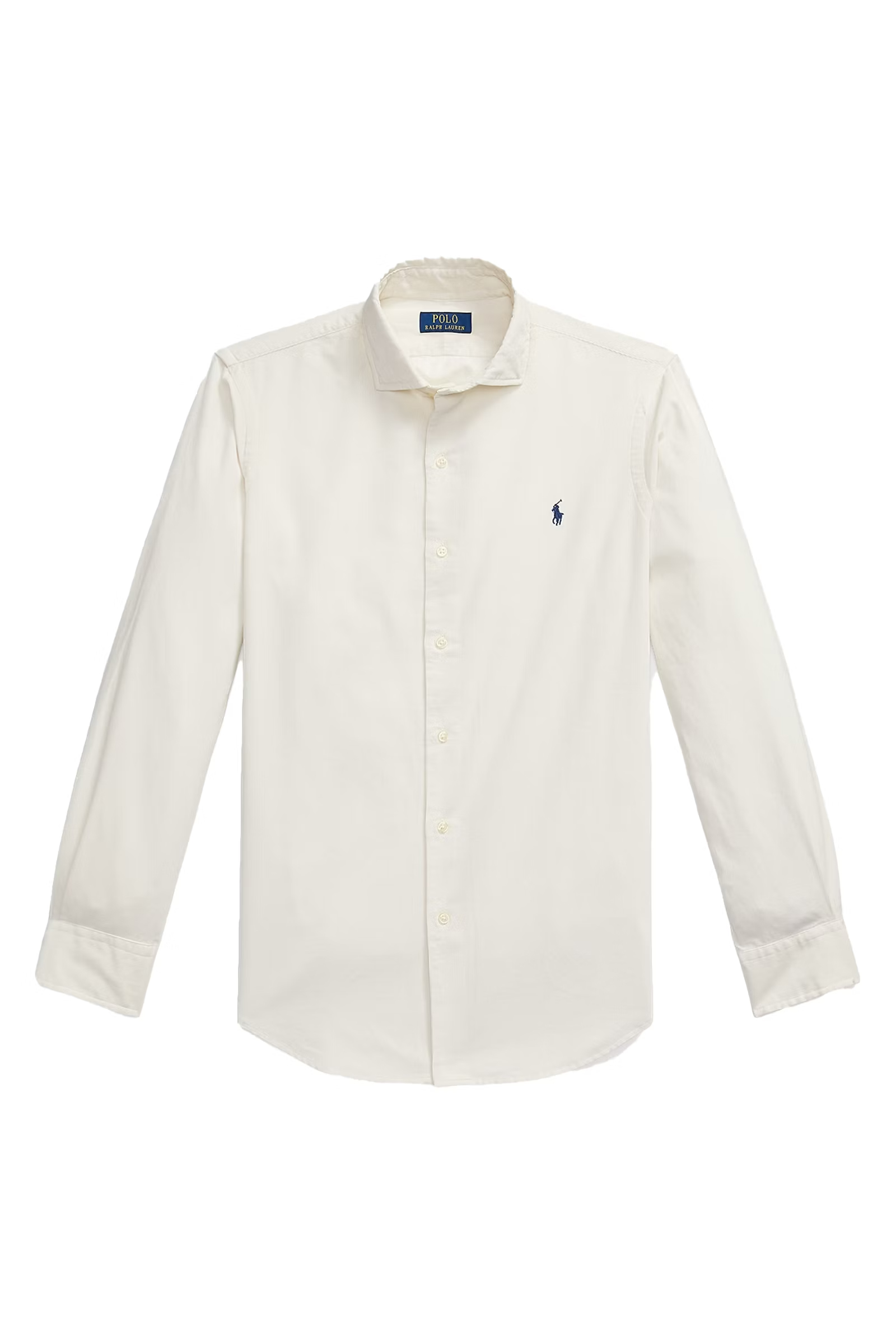 Heren overhemd lm casual ecru