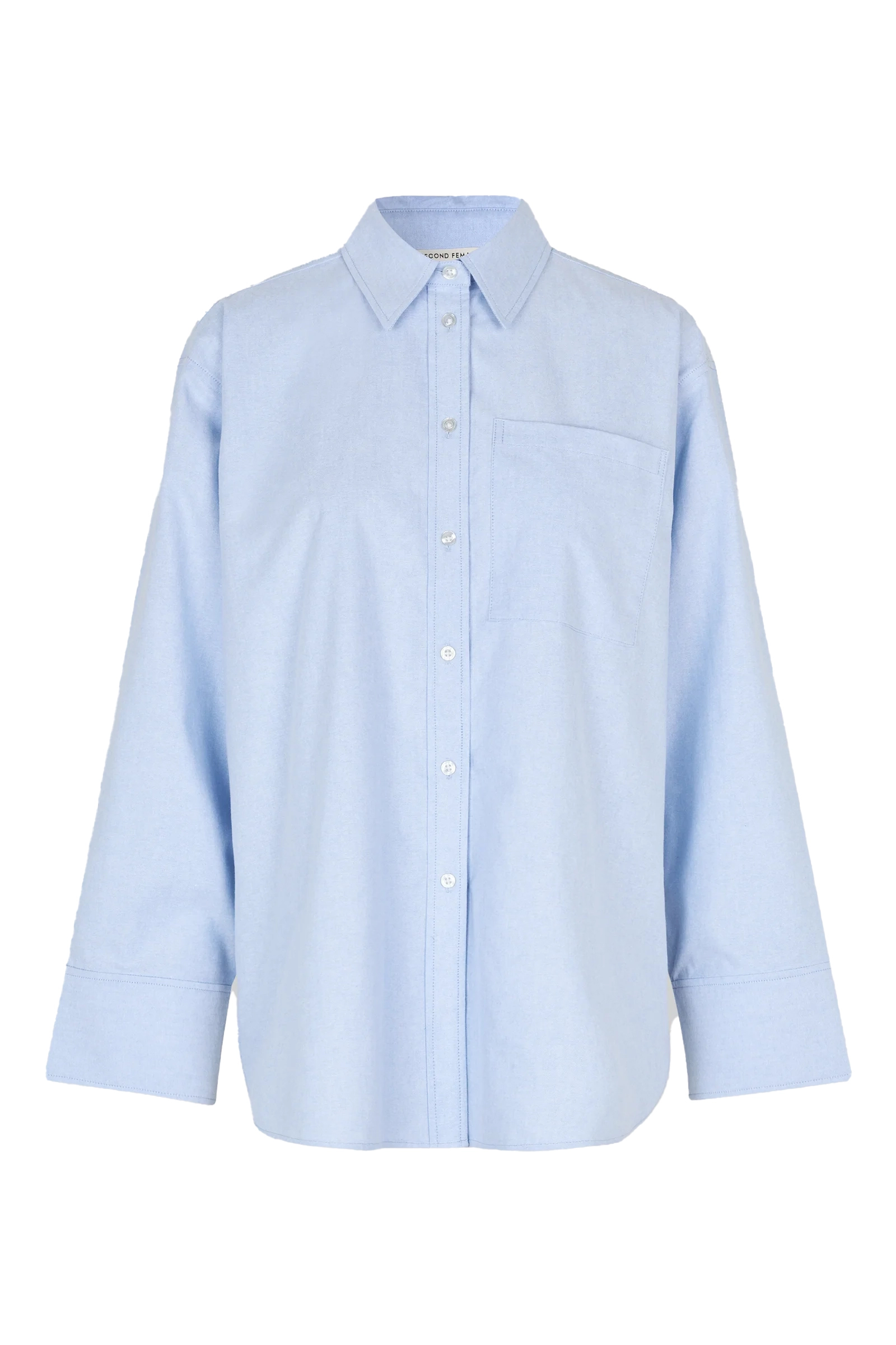 Second Female Baulo shirt Blauw-1 1