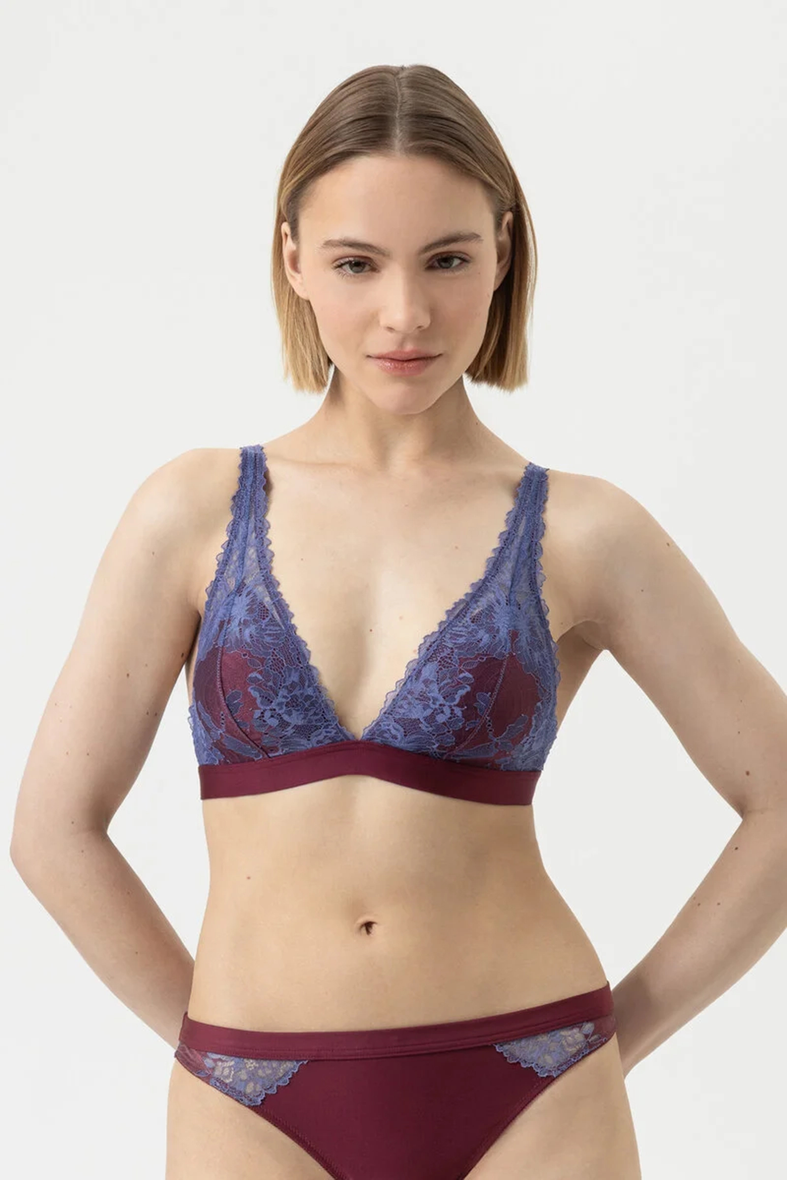 Lingerie dames bh blauw