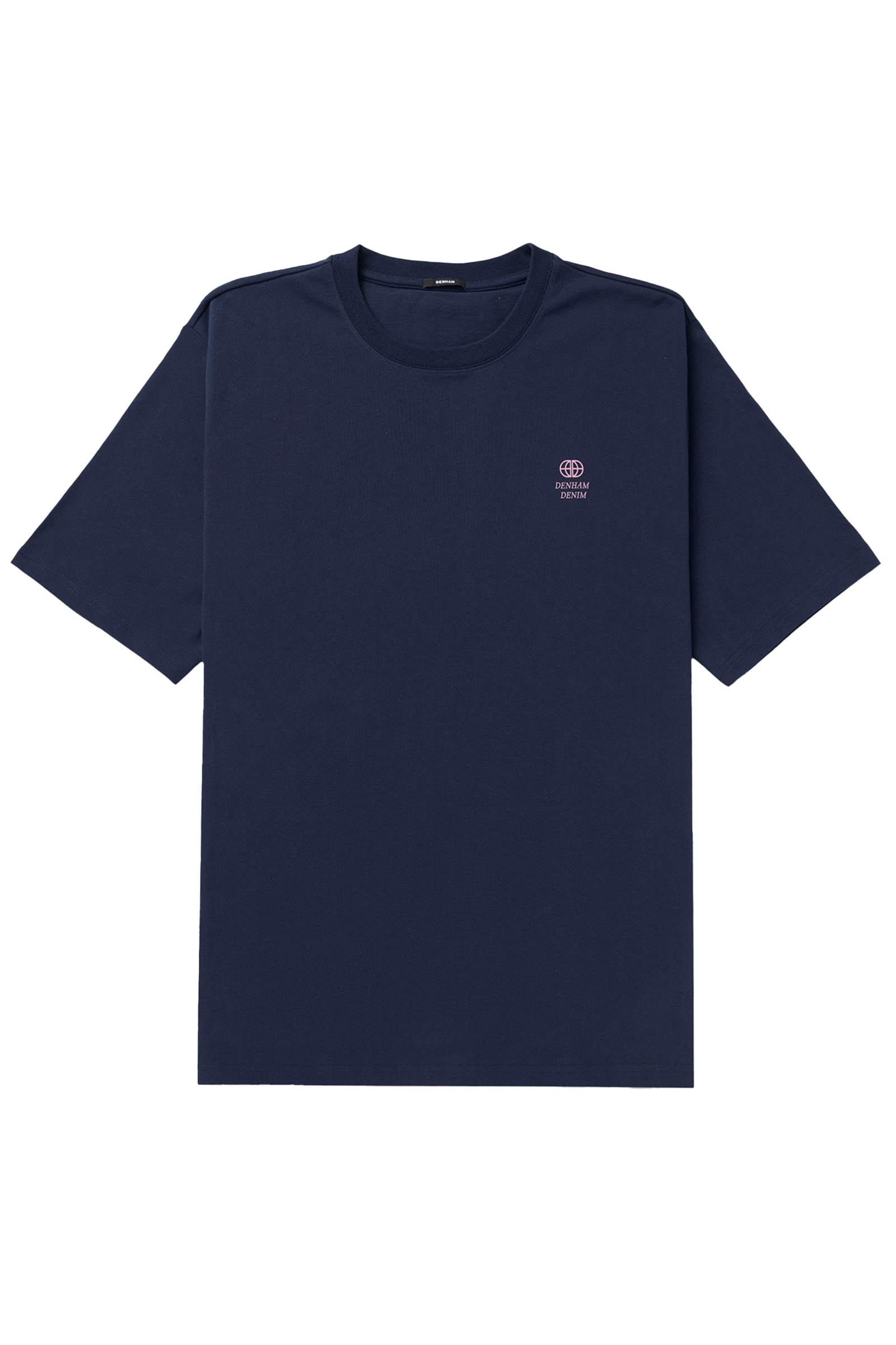 Heren t-shirt kortemouw blauw