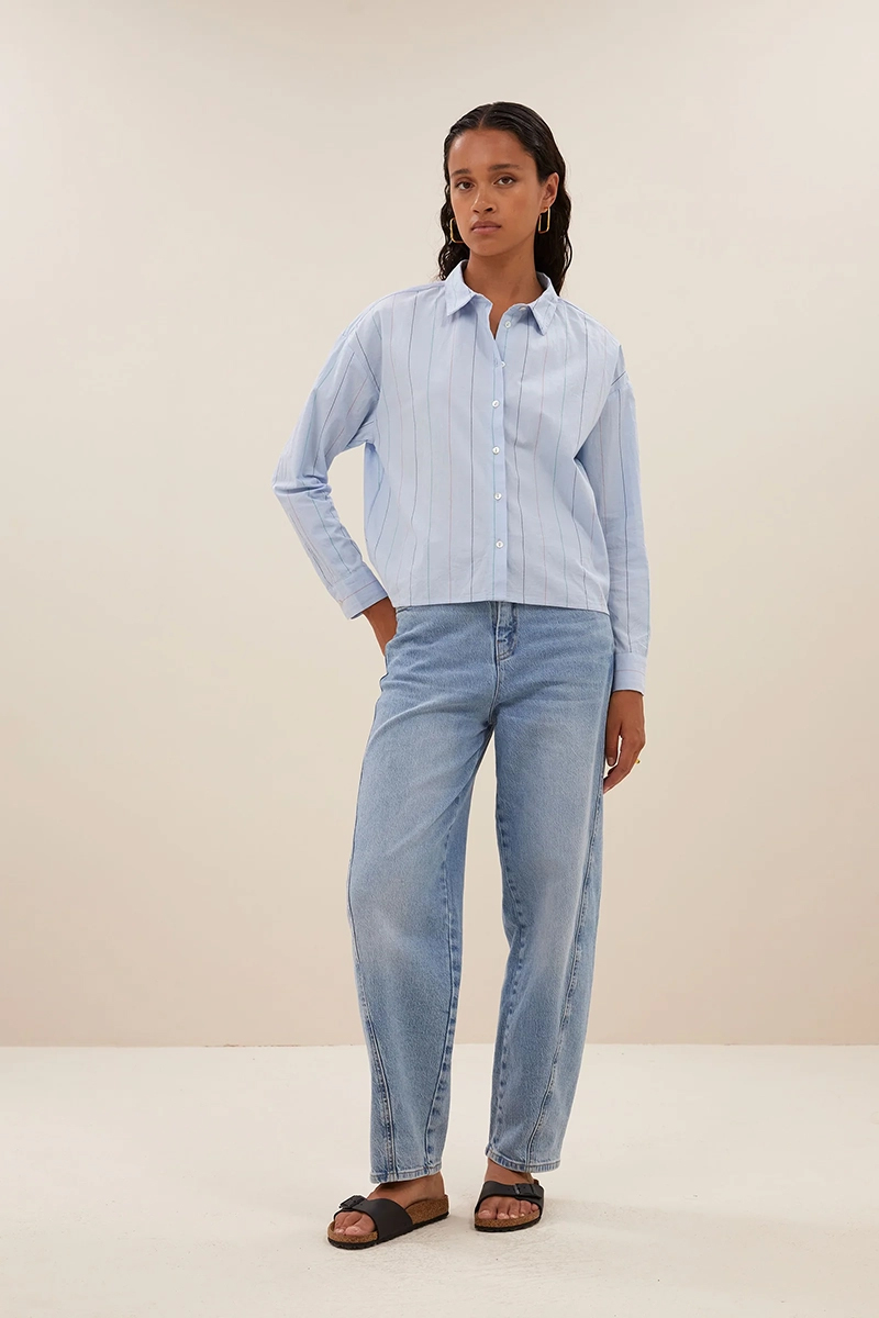 Dames jeans blauw