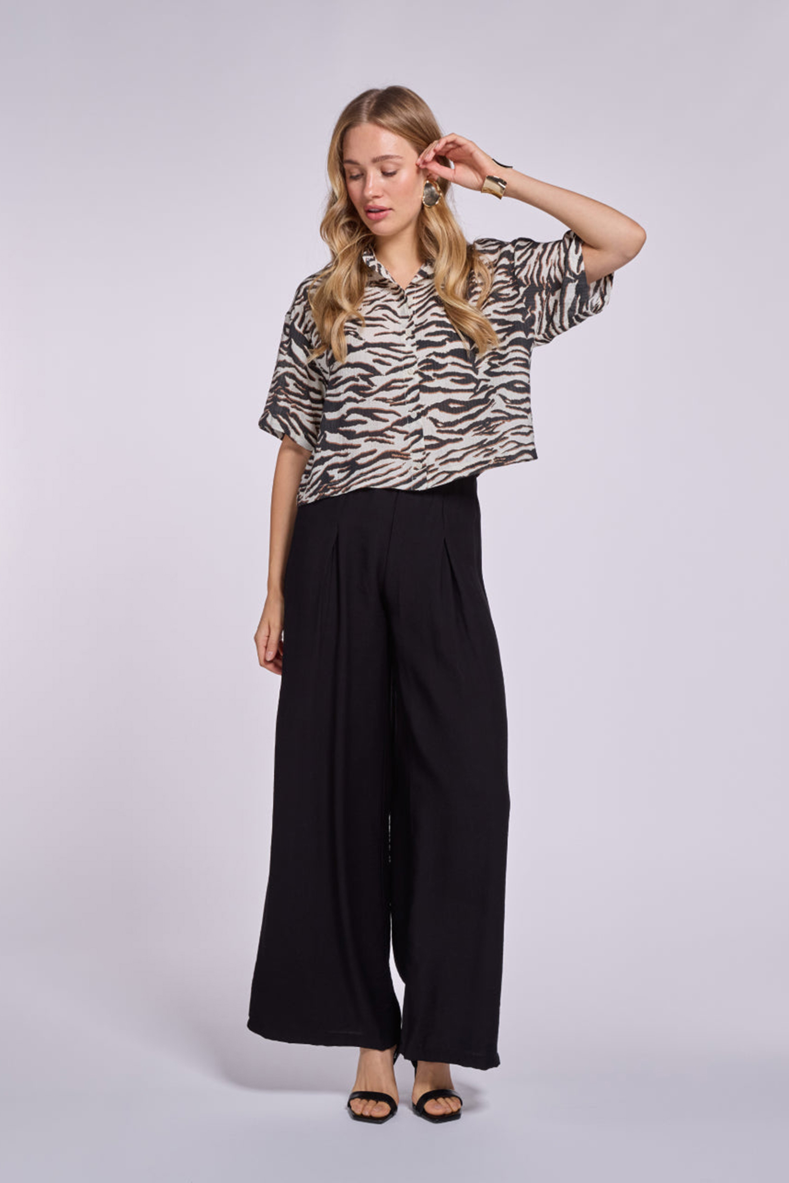 Dames broek zwart