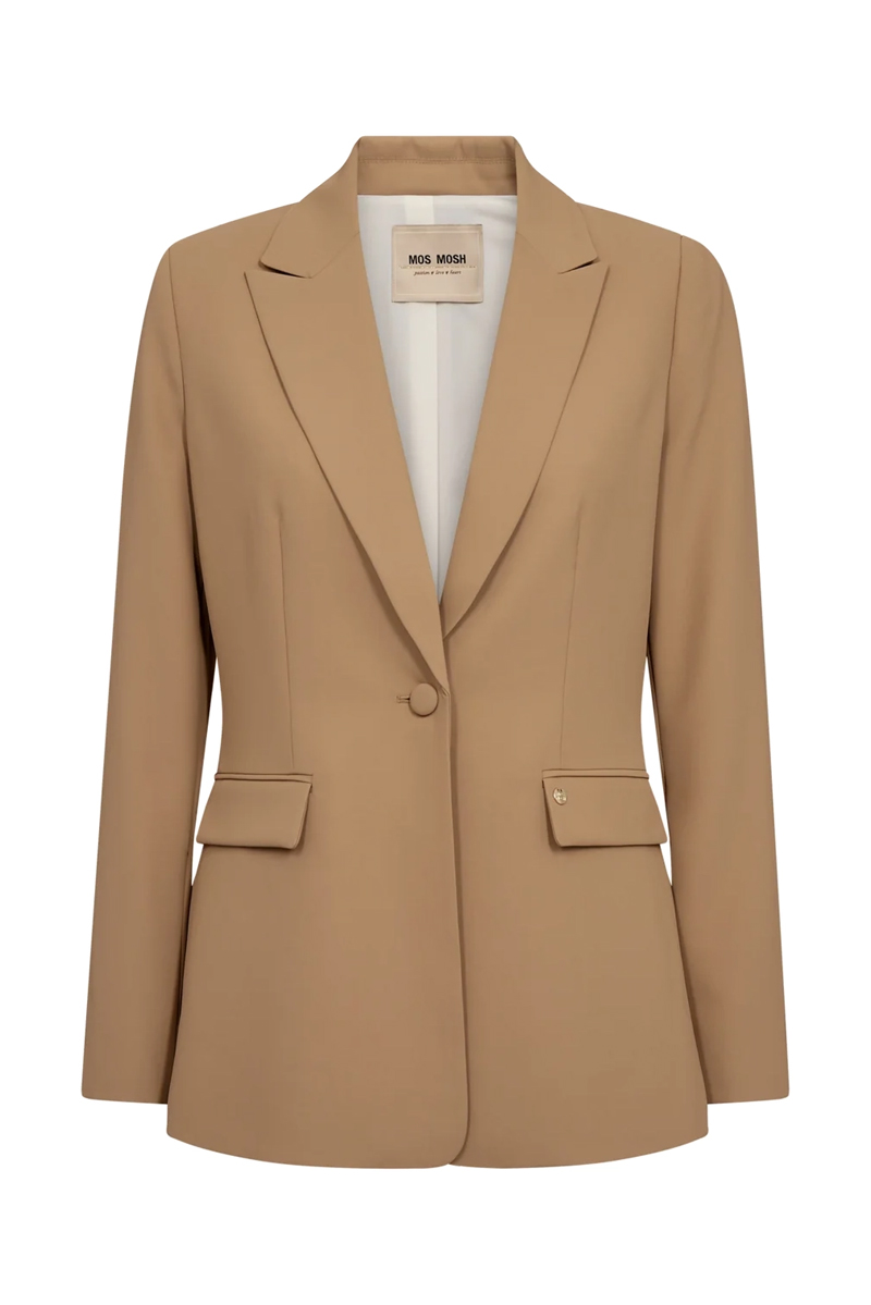 Dames blazer bruin