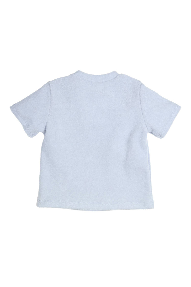 Baby t-shirt korte mouw blauw
