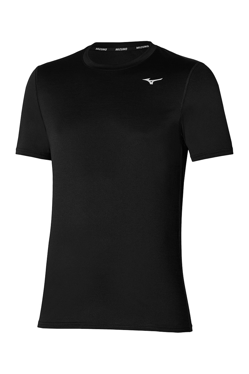 Fitness heren t-shirt km zwart