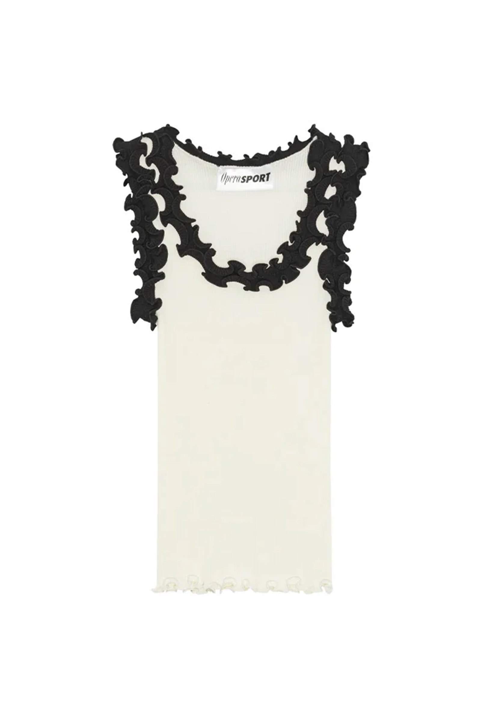 Dames top ecru
