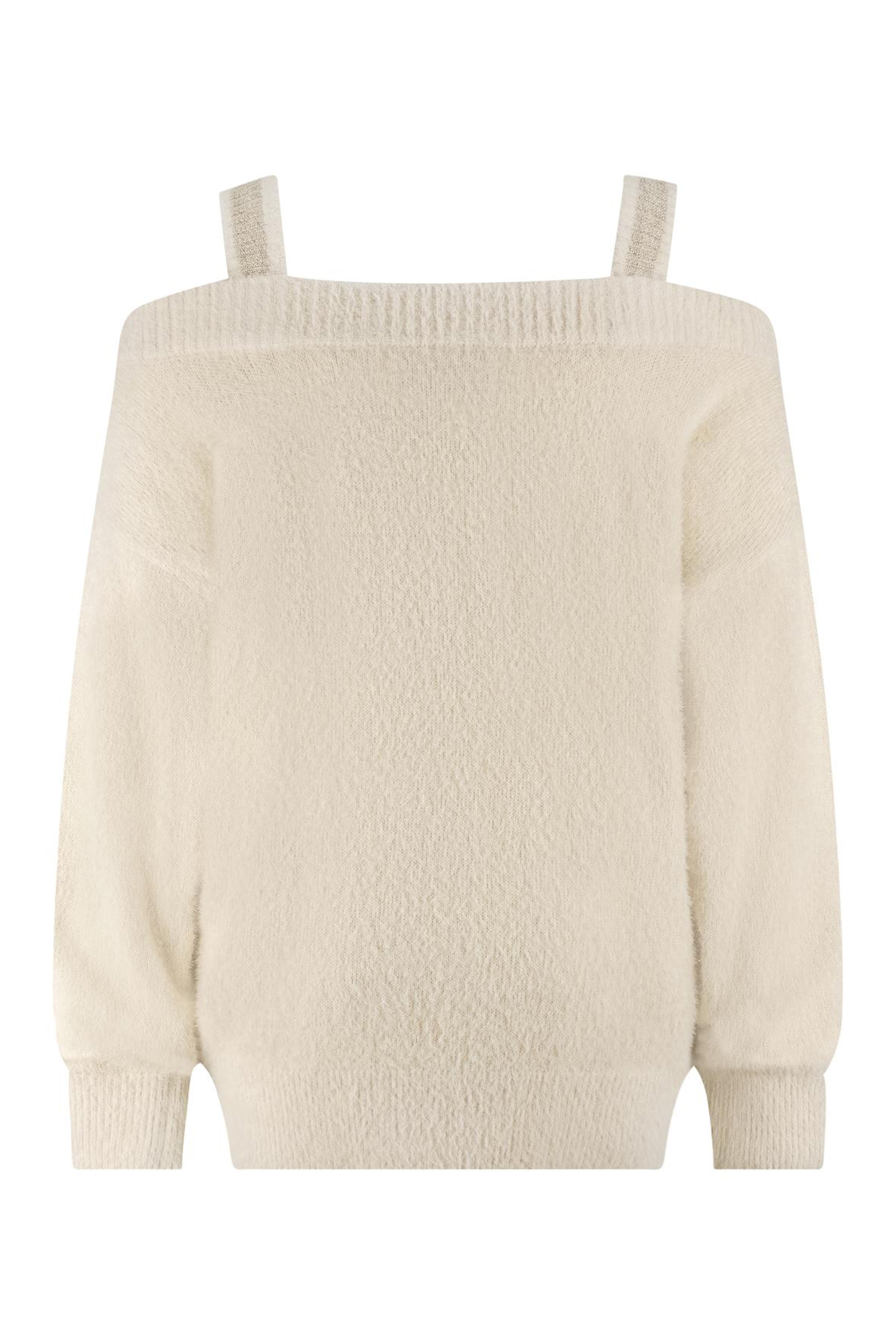 Dames sweater bruin