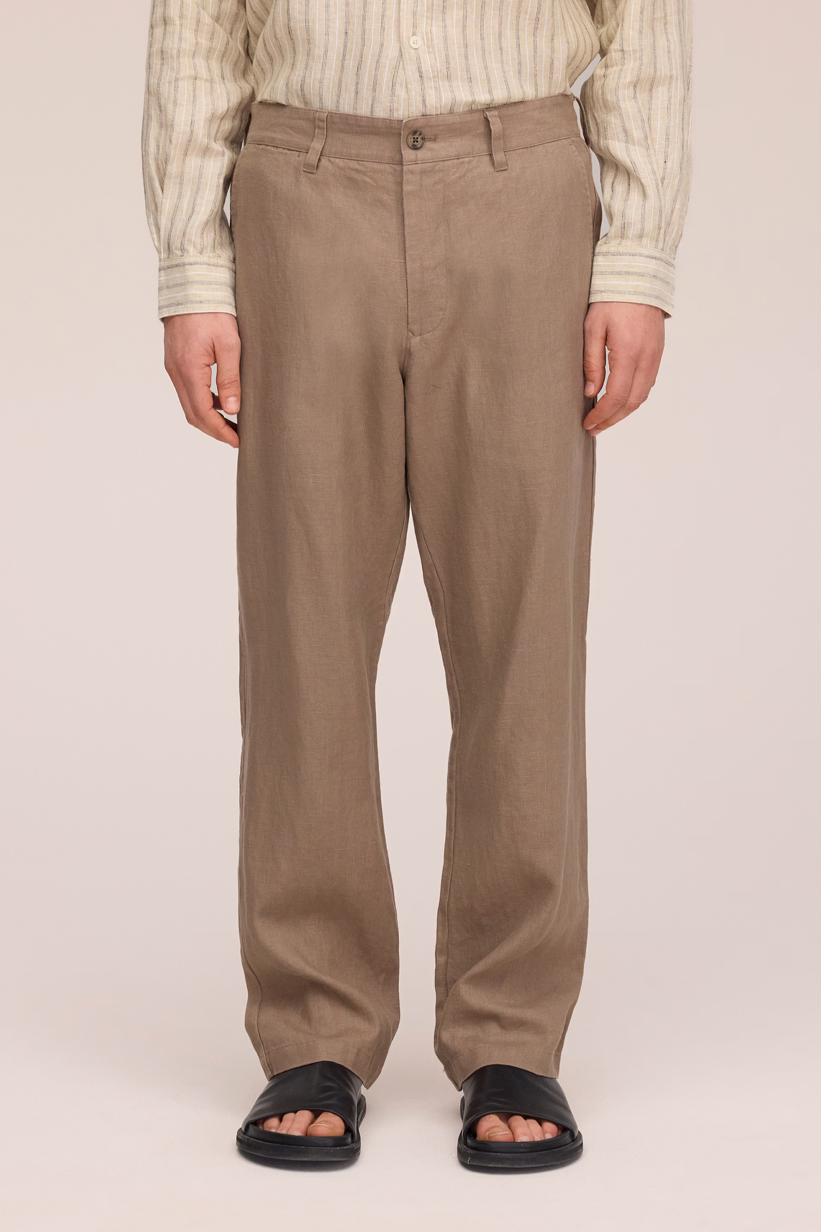Heren pantalon bruin